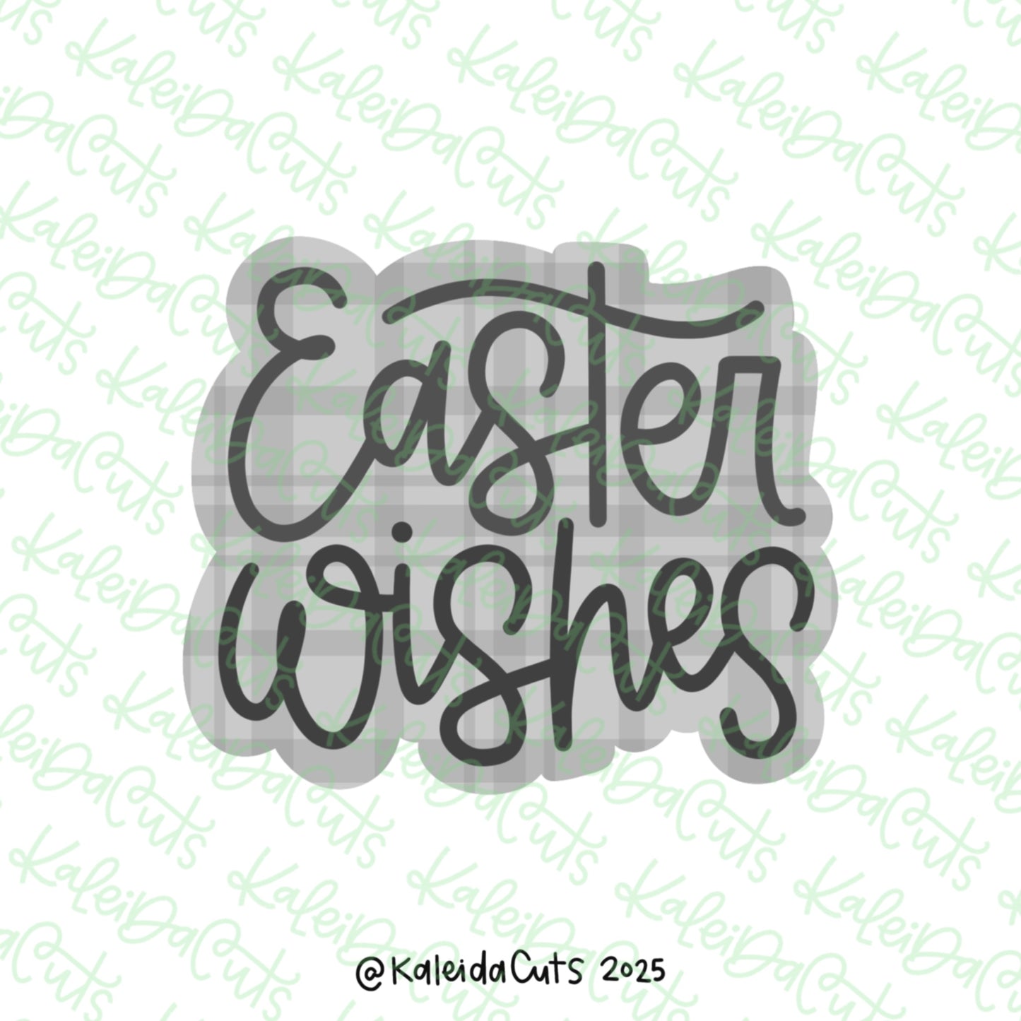 Easter Wishes Cookie Cutter
