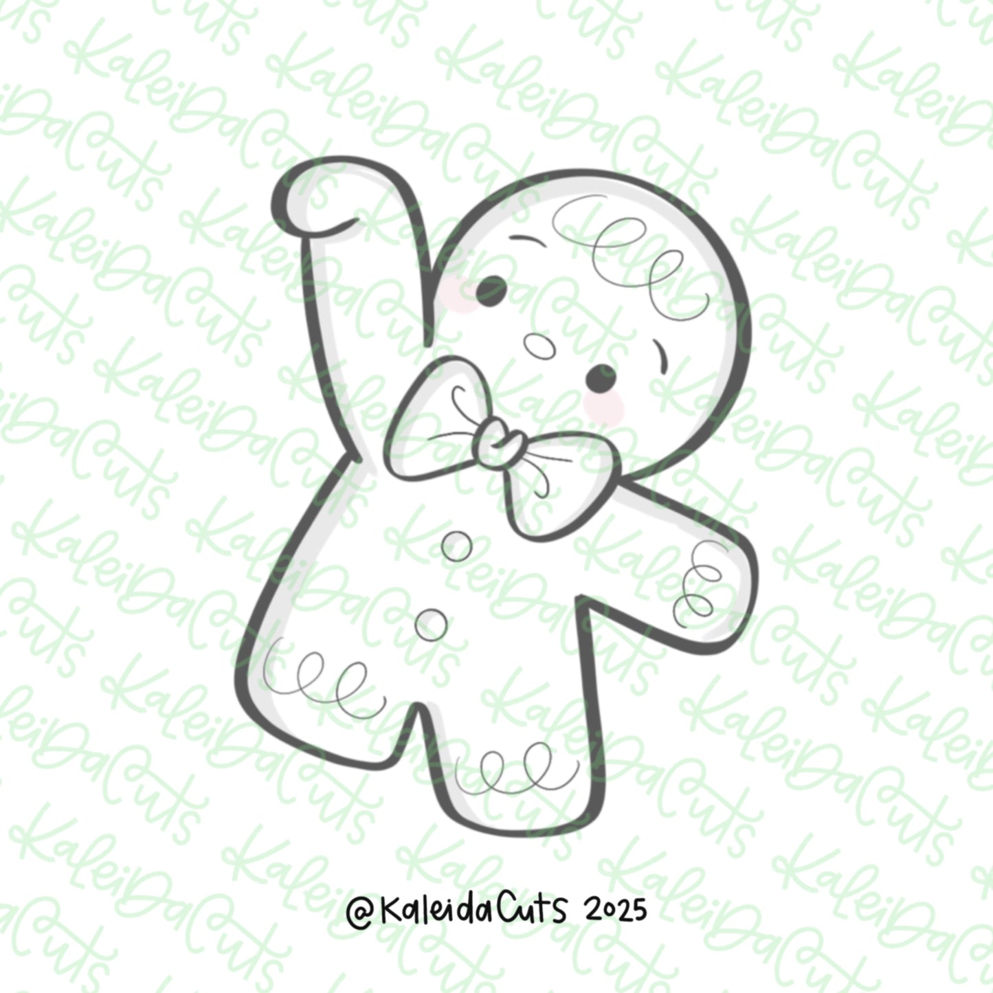 CM Hanging Gingy Cookie Cutter