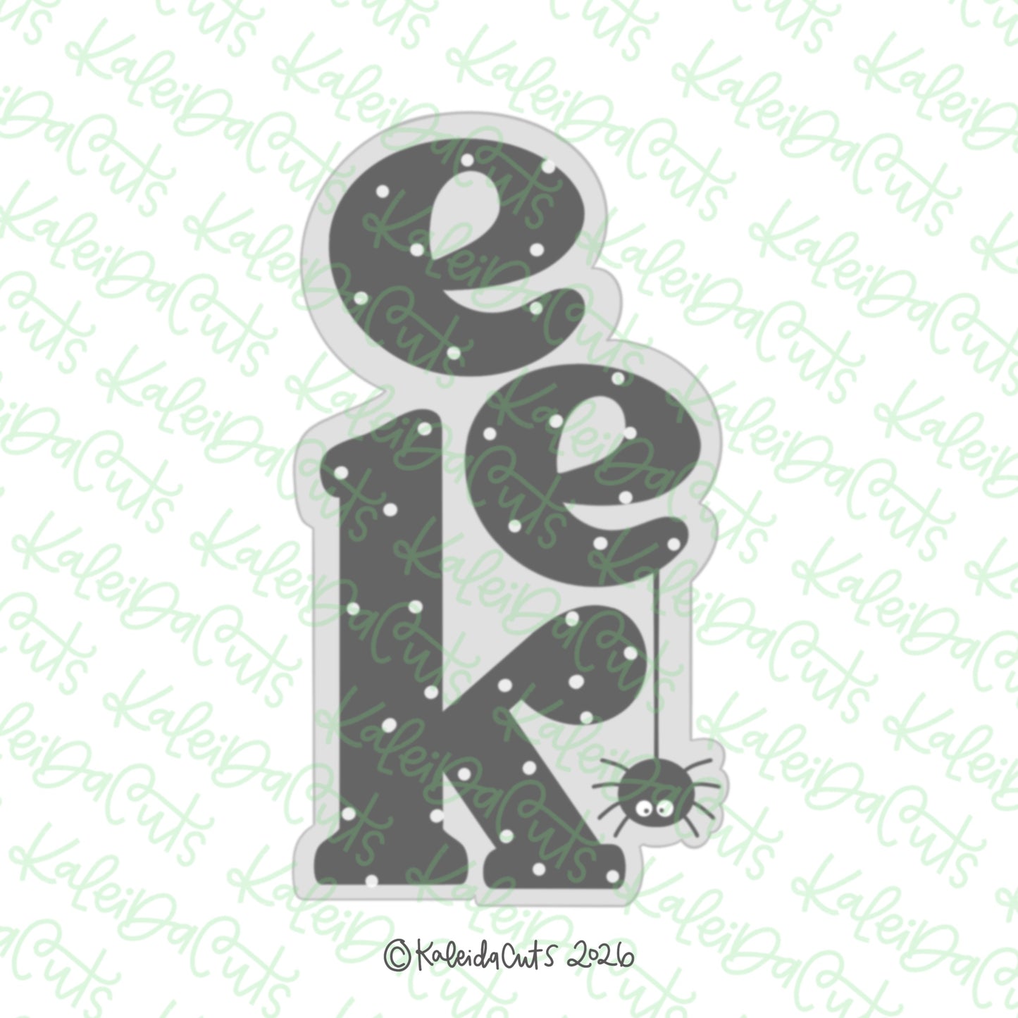 Slim Eek Cookie Cutter