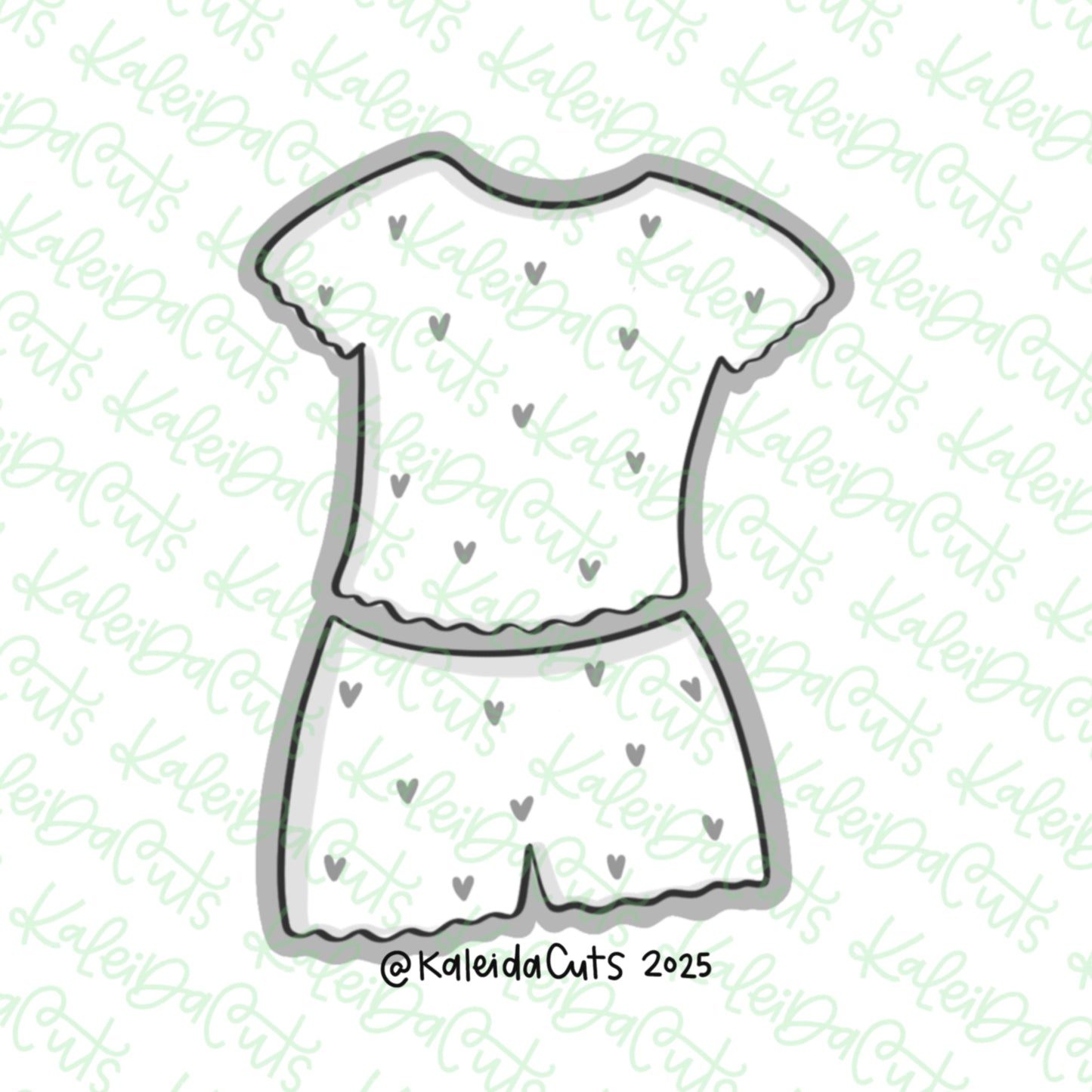 Cozy Pajamas Cookie Cutter