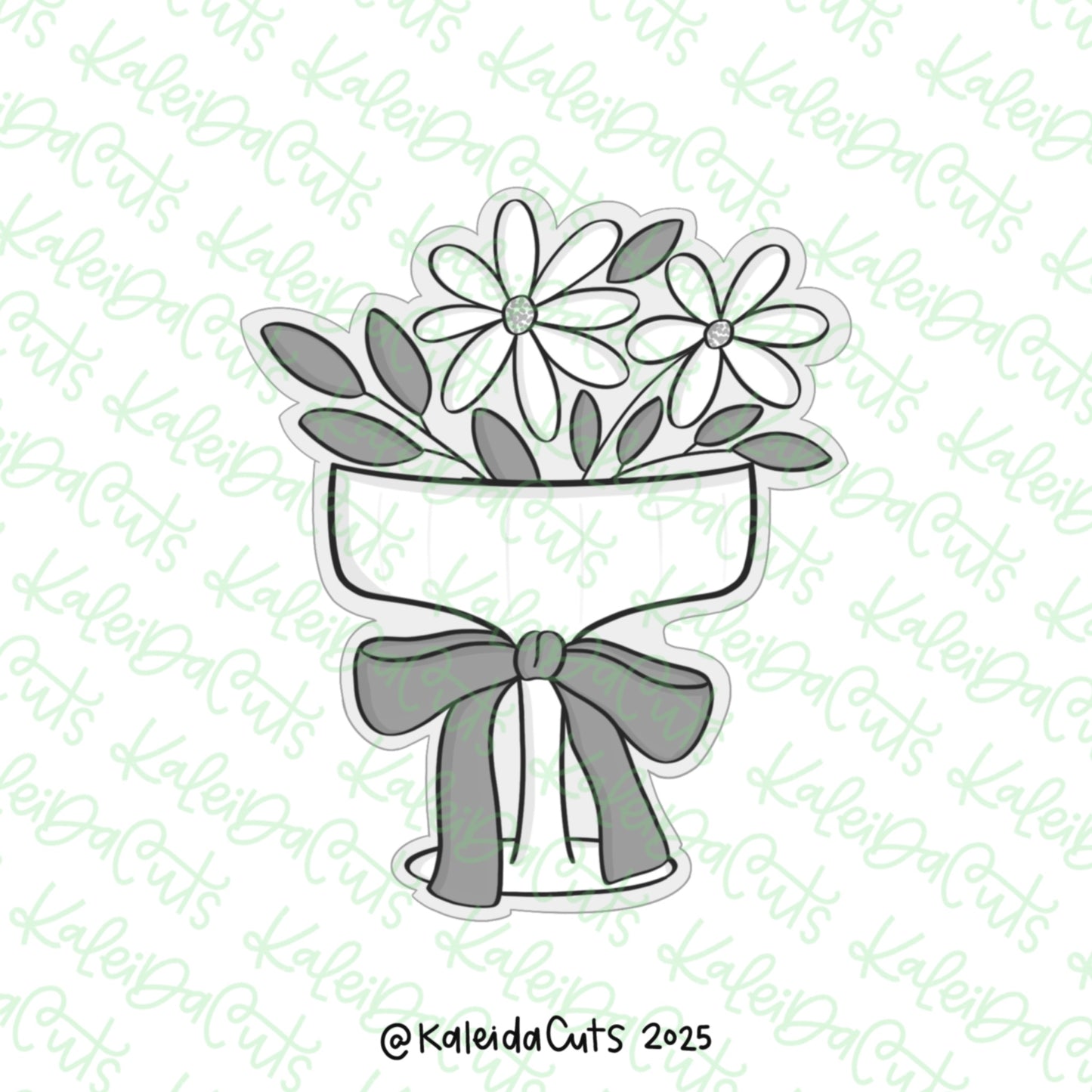 Floral Drinkware Cookie Cutter