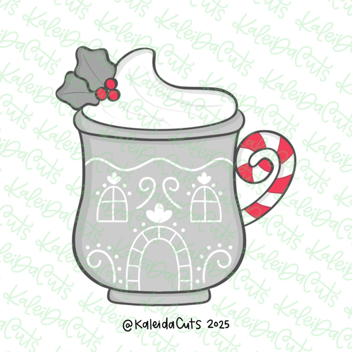 Gingerbread House Mug Cookie Cutter