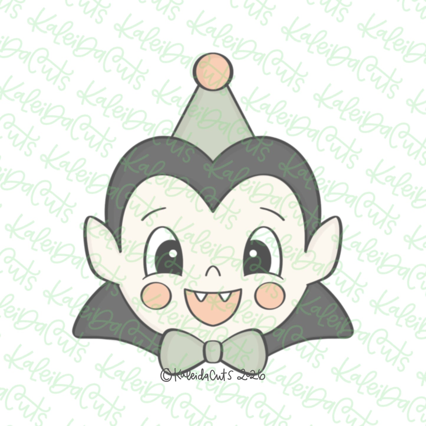 Retro Dracula Cookie Cutter