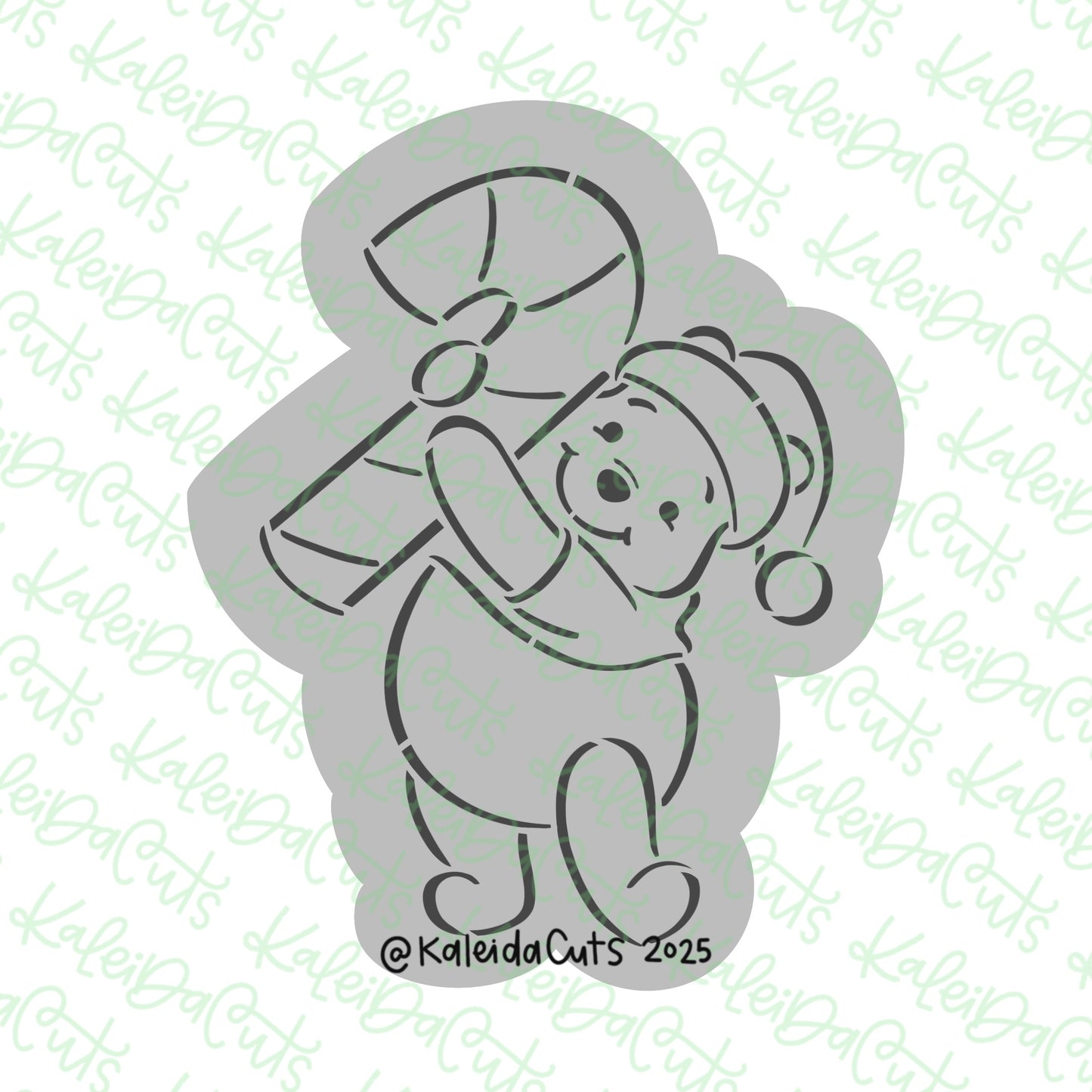 PYO Pooh Christmas Cookie Cutter