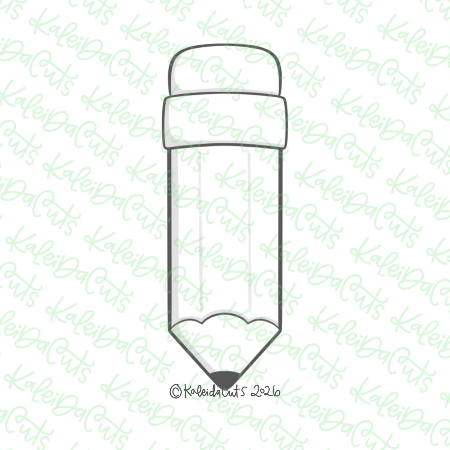 SSS Pencil Cookie Cutter
