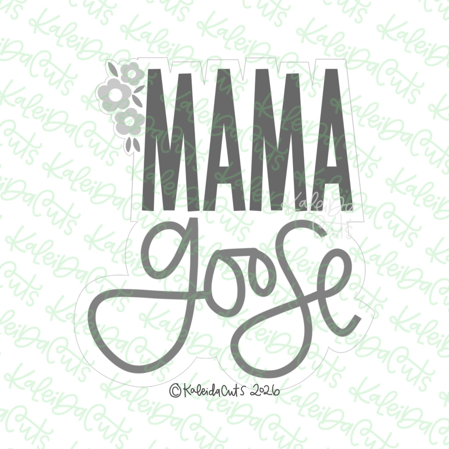 Mama Goose Cookie Cutter