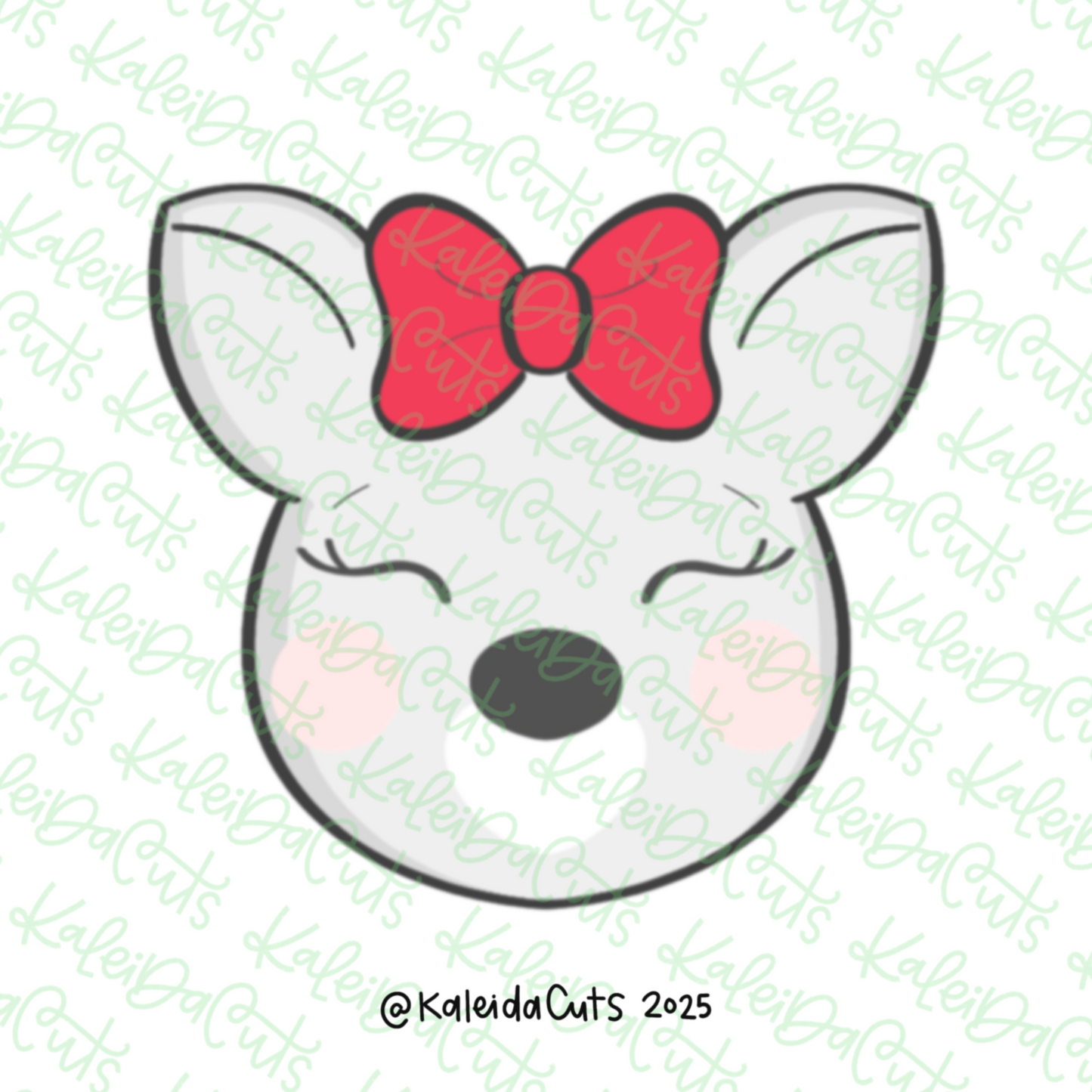 Rudolph Classic Clarice Cookie Cutter