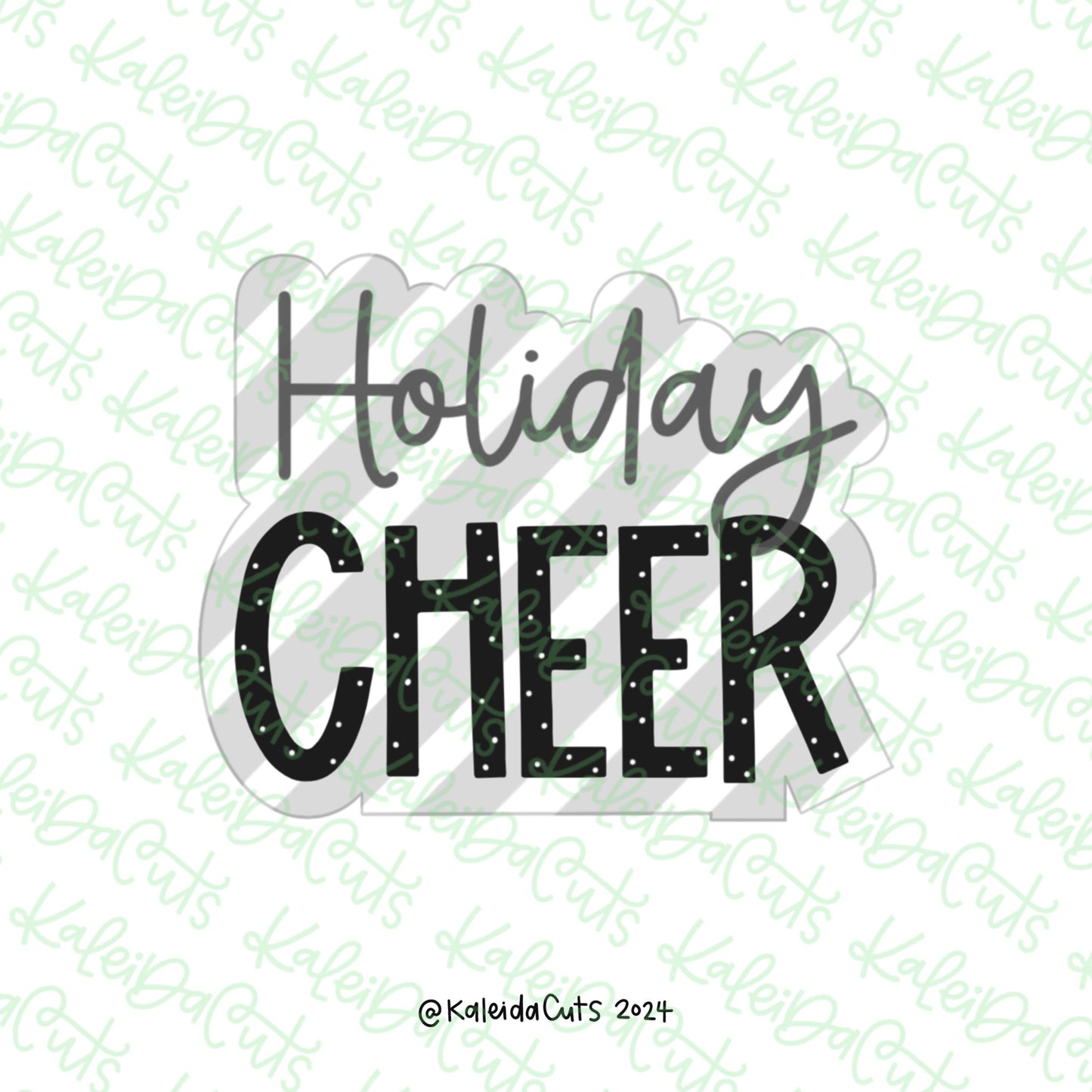 Holiday Cheer Cookie Cutter
