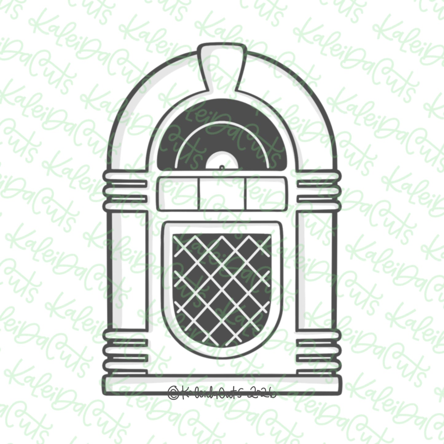 50s Jukebox Cookie Cutter