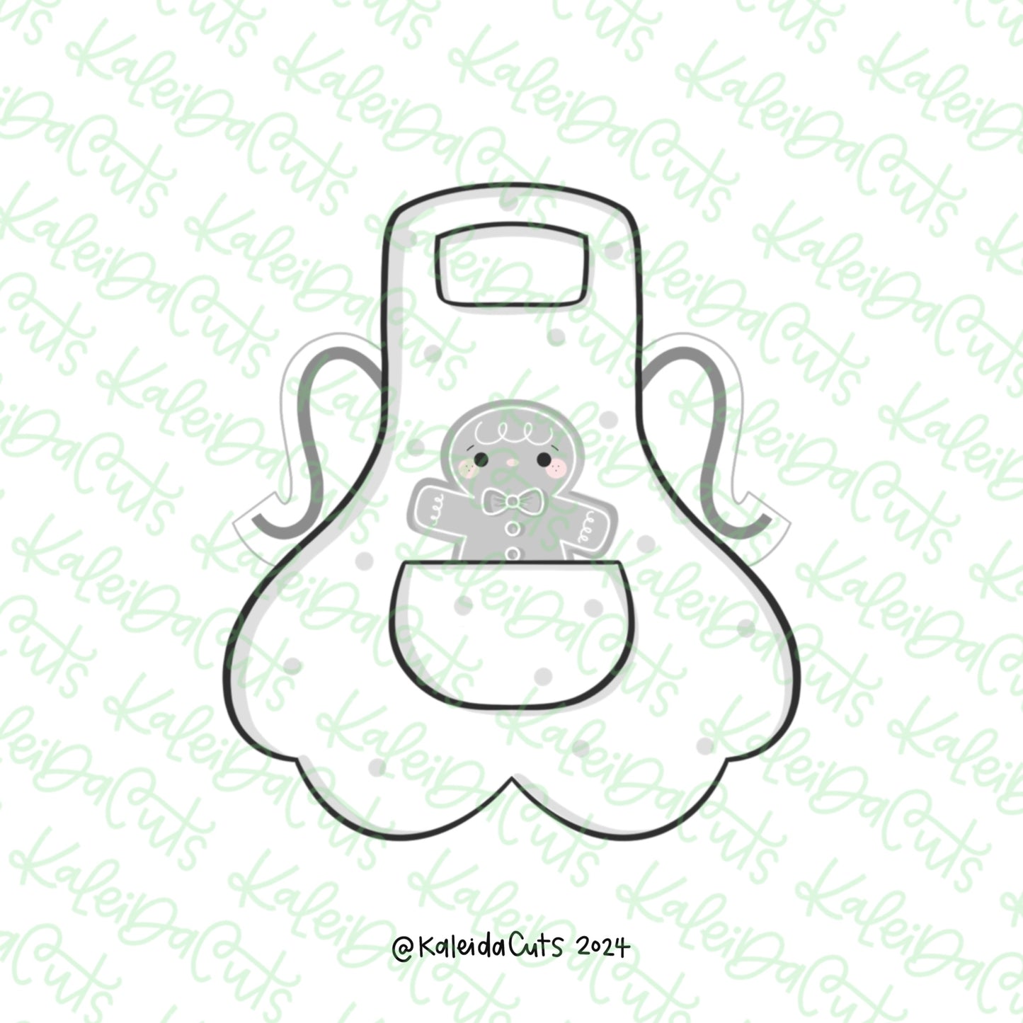 Baking Apron Cookie Cutter