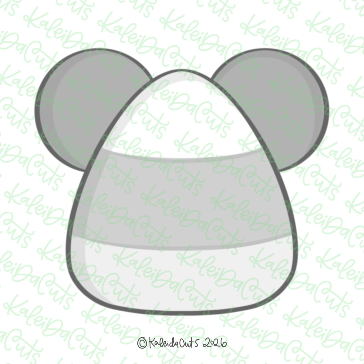Chunky Mouse Candy Corn Cookie Cutter