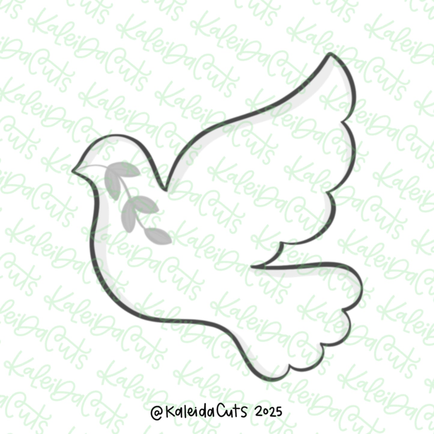 Peace Dove Cookie Cutter