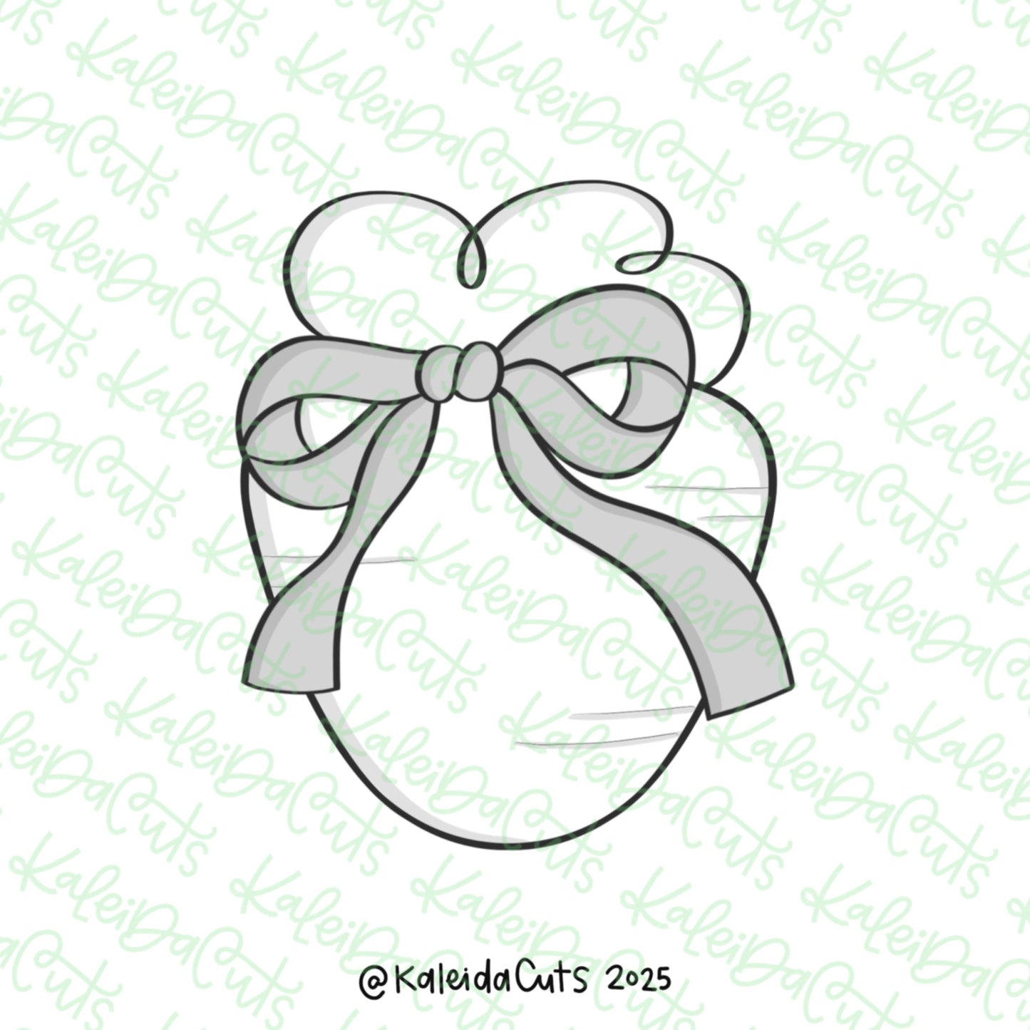 Easter Carrot Coquette Cookie Cutter