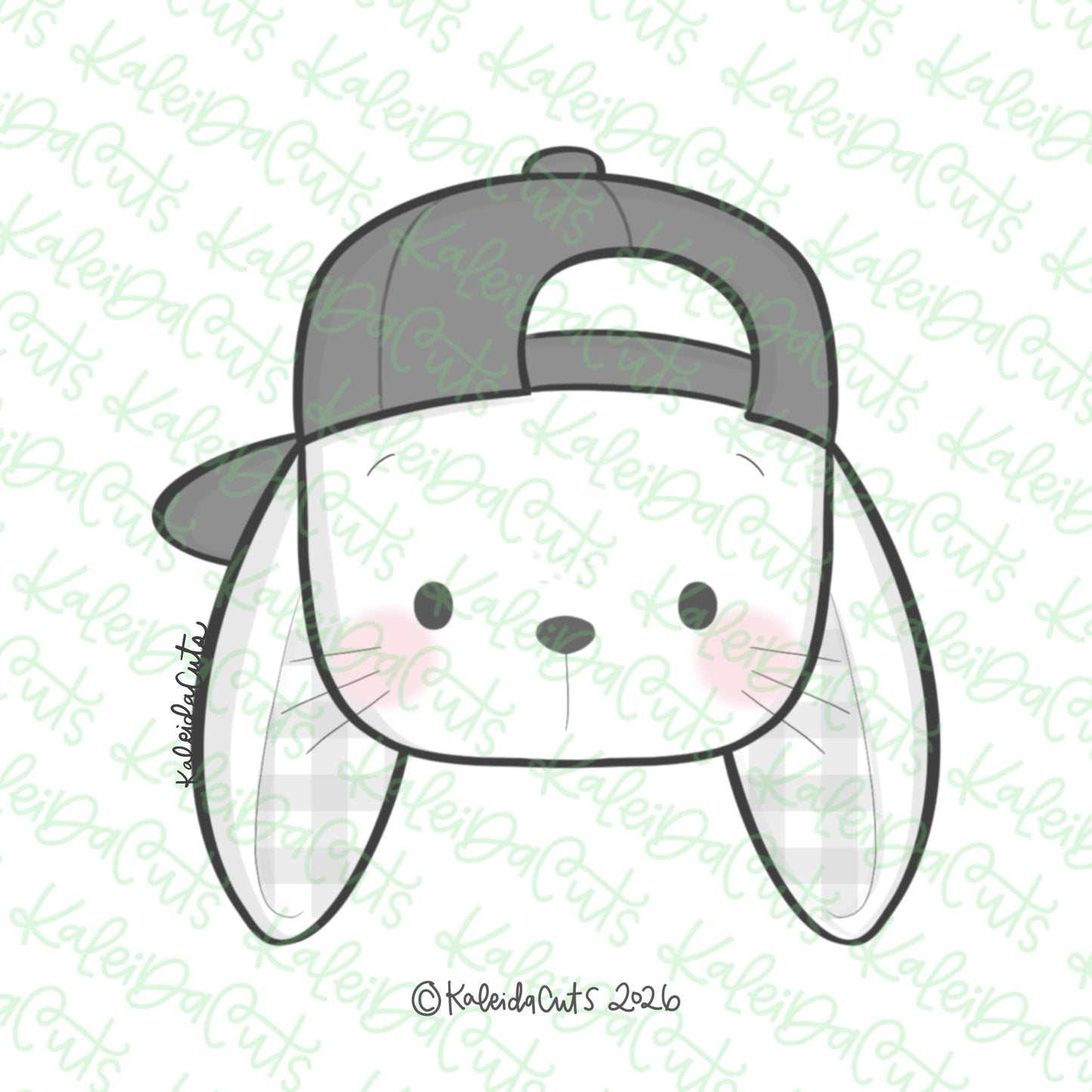Bunny Bruh Cookie Cutter