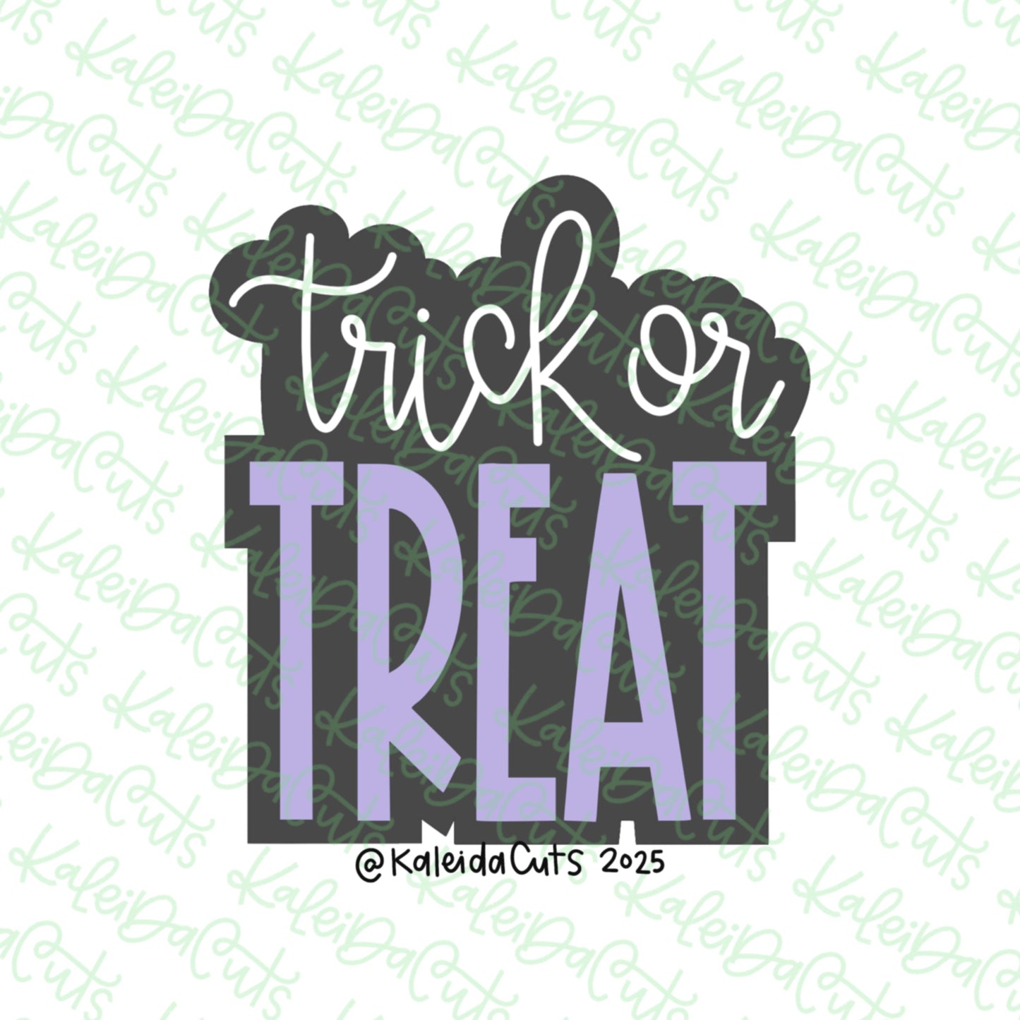 Trick or Treat 2025 Cookie Cutter