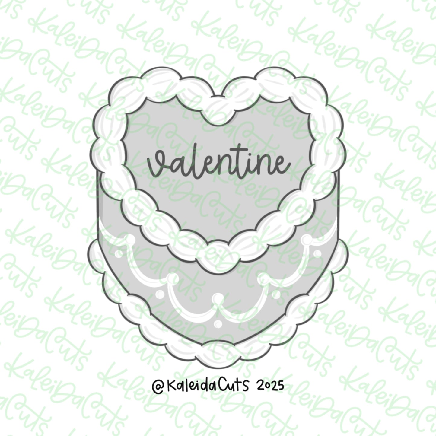 Heart Cake Cookie Cutter