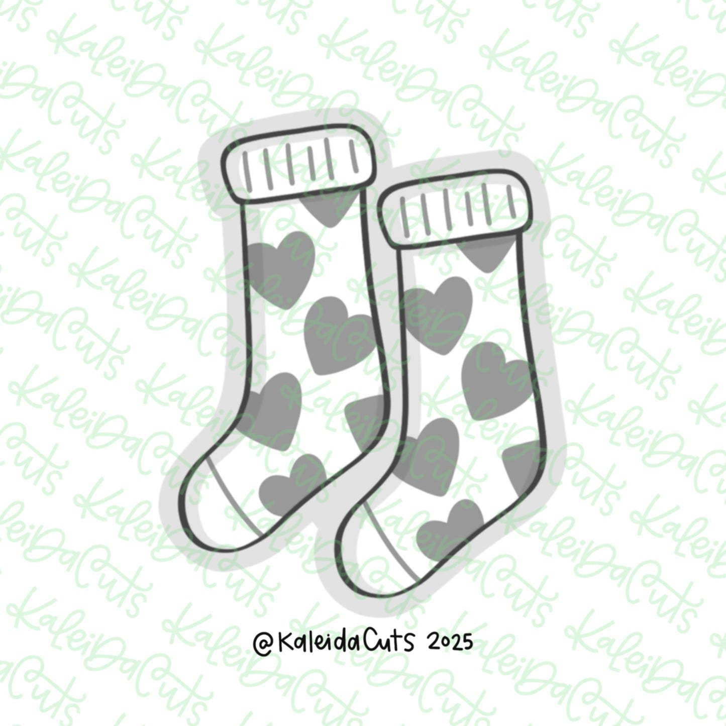 Cozy Socks Cookie Cutter