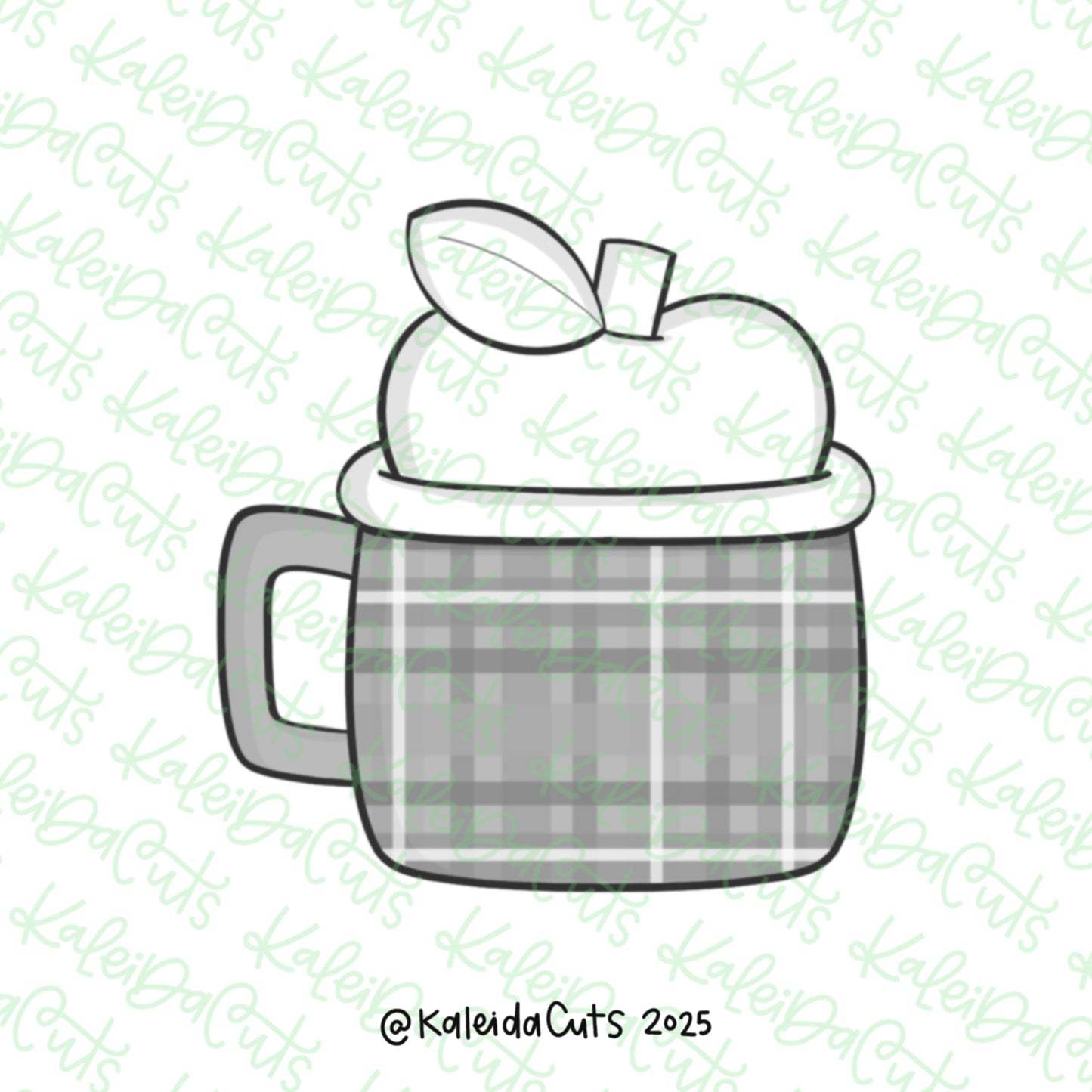 Apple in a Mug Cookie Cutter