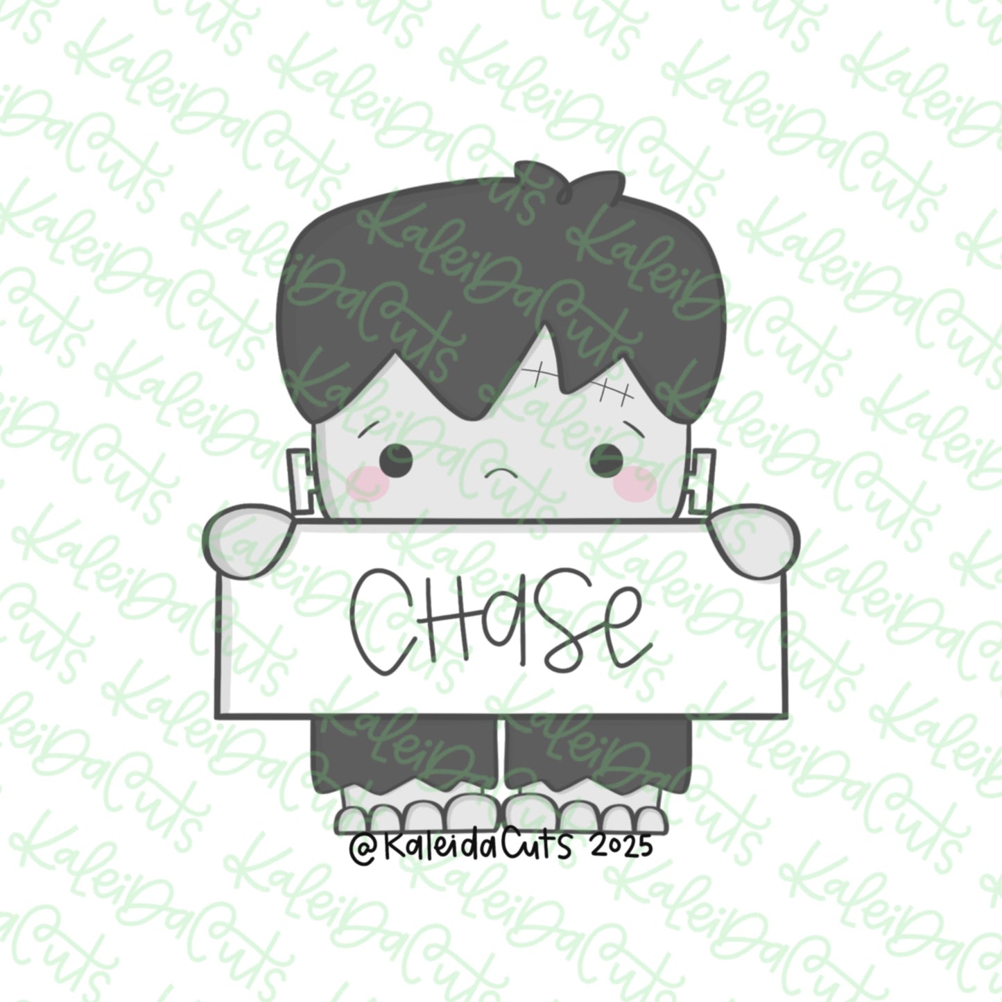 Frankenstein 2025 Plaque Cookie Cutter