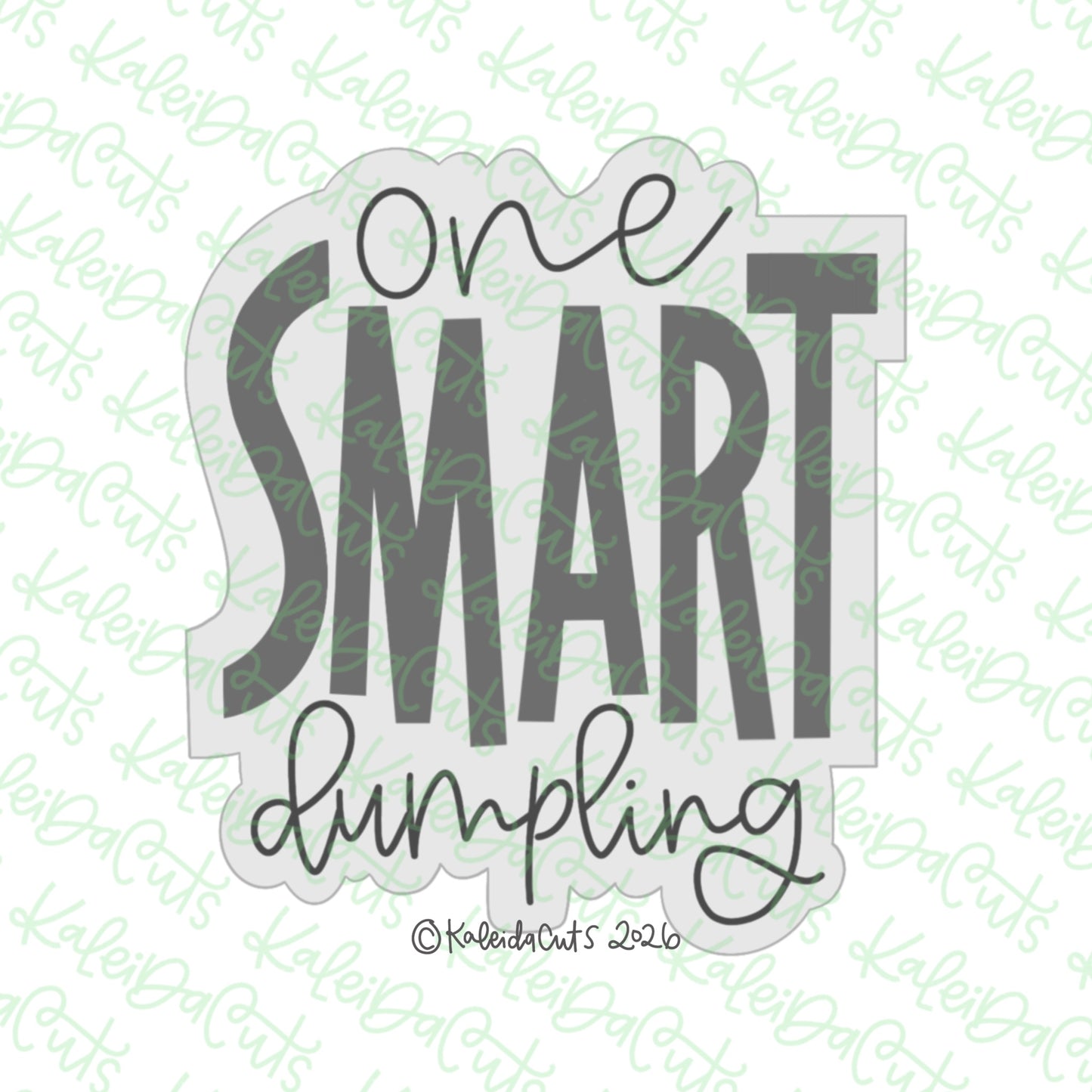 One Smart Dumpling Cookie Cutter