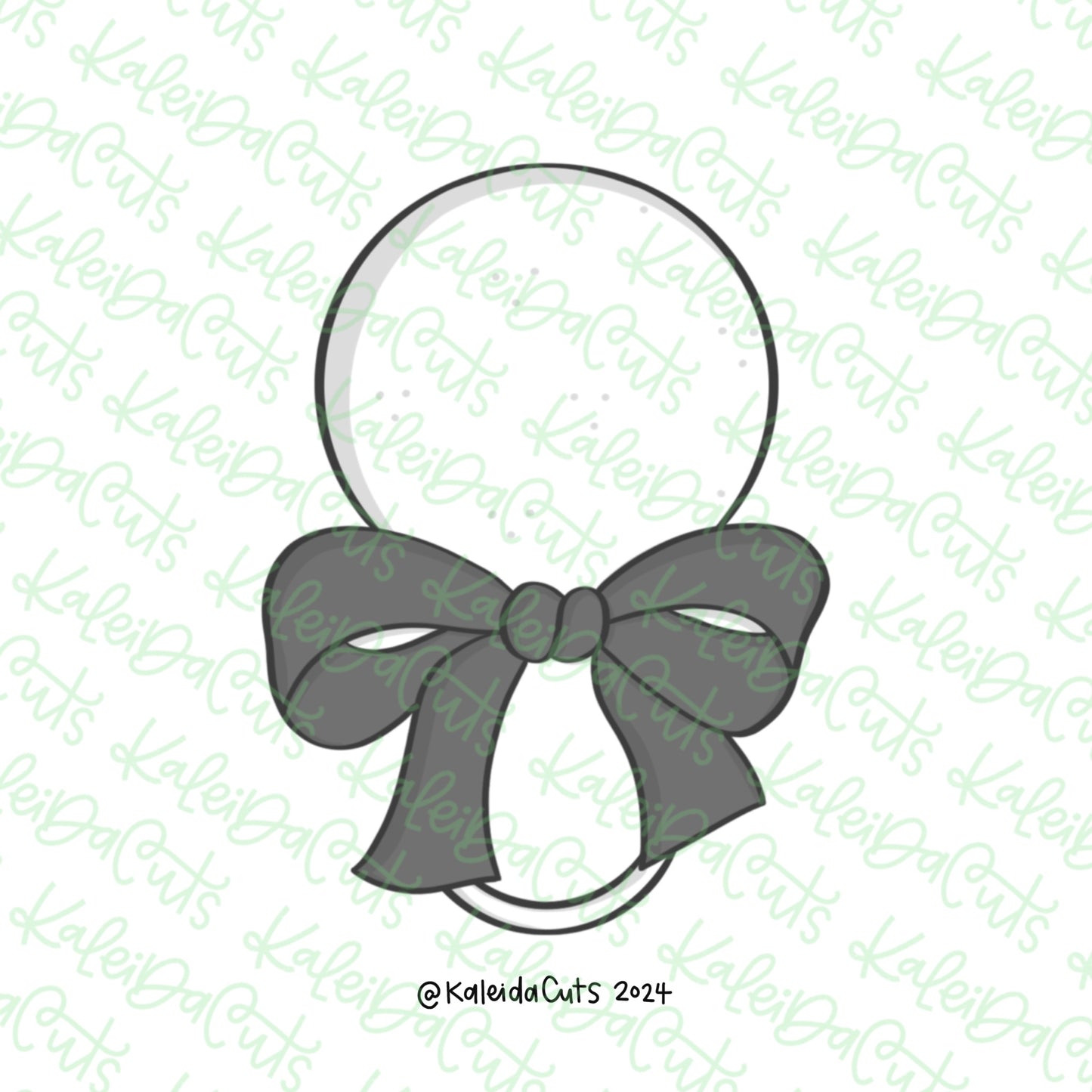 Coquette Rattle Cookie Cutter