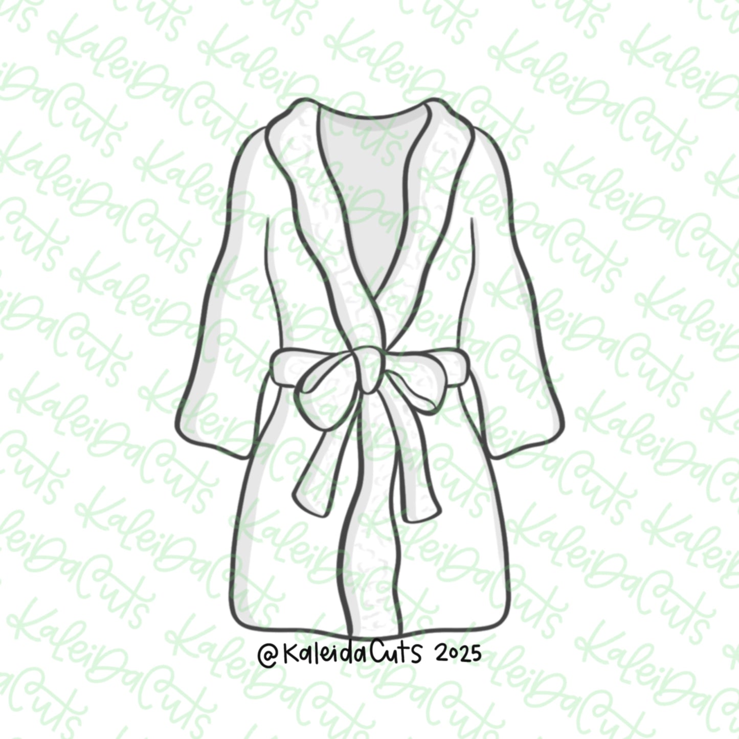 Cozy Robe Cookie Cutter