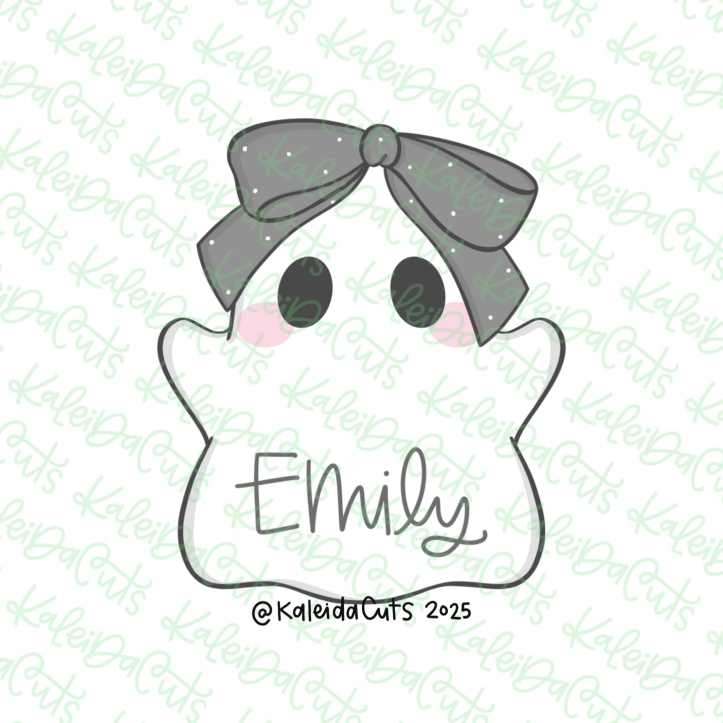 Ghostly Girl Cookie Cutter