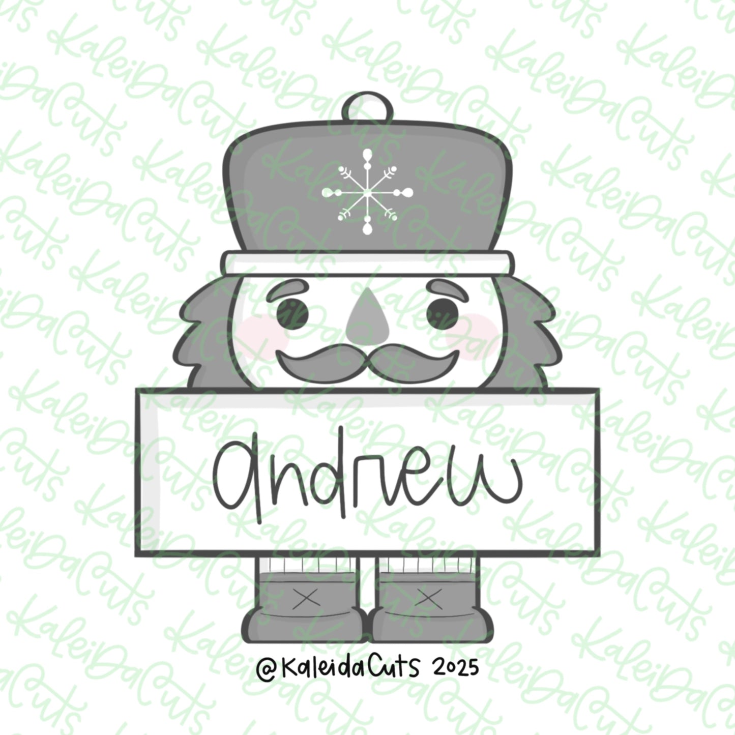 Nutcracker Plaque Cookie Cutter
