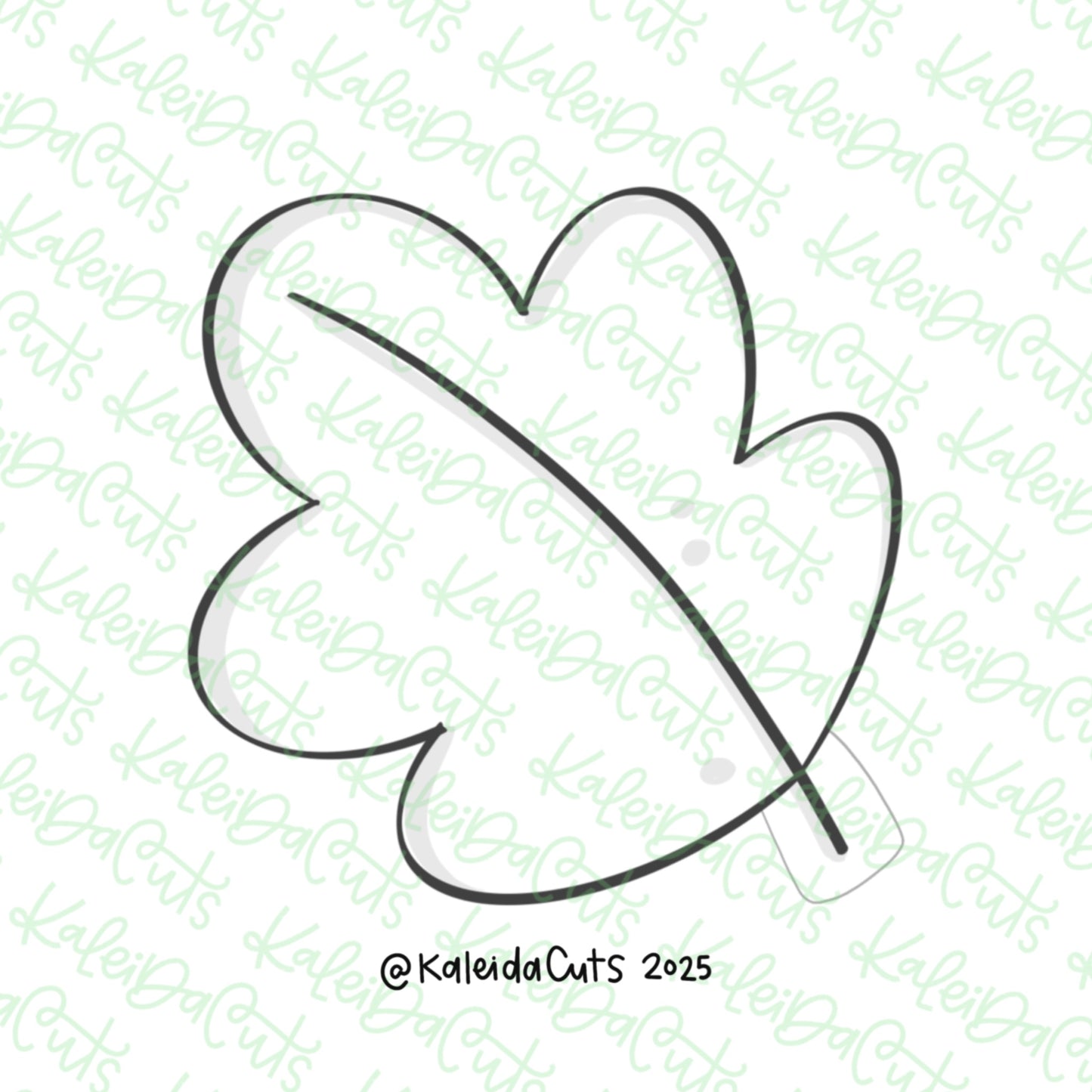 Simple Leaf Cookie Cutter