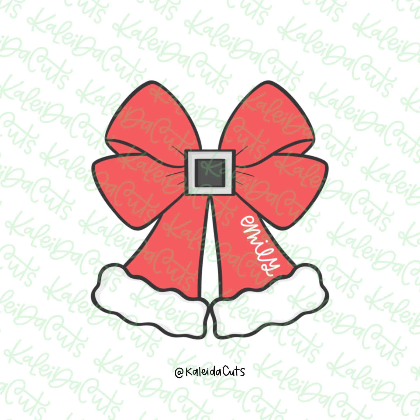 Christmas Bow Cookie Cutter