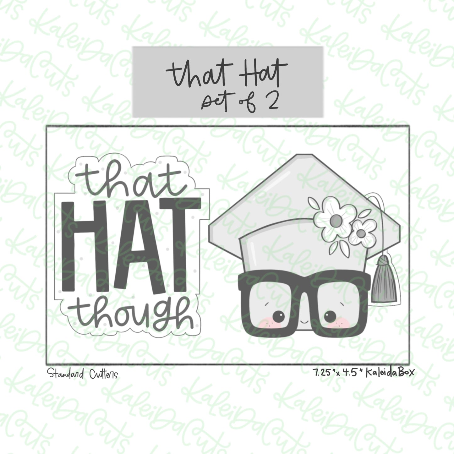 That Hat Cookie Cutter Set of 2