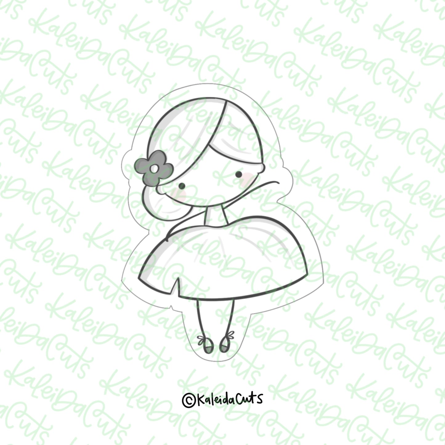 Ballerina Jules Cookie Cutter