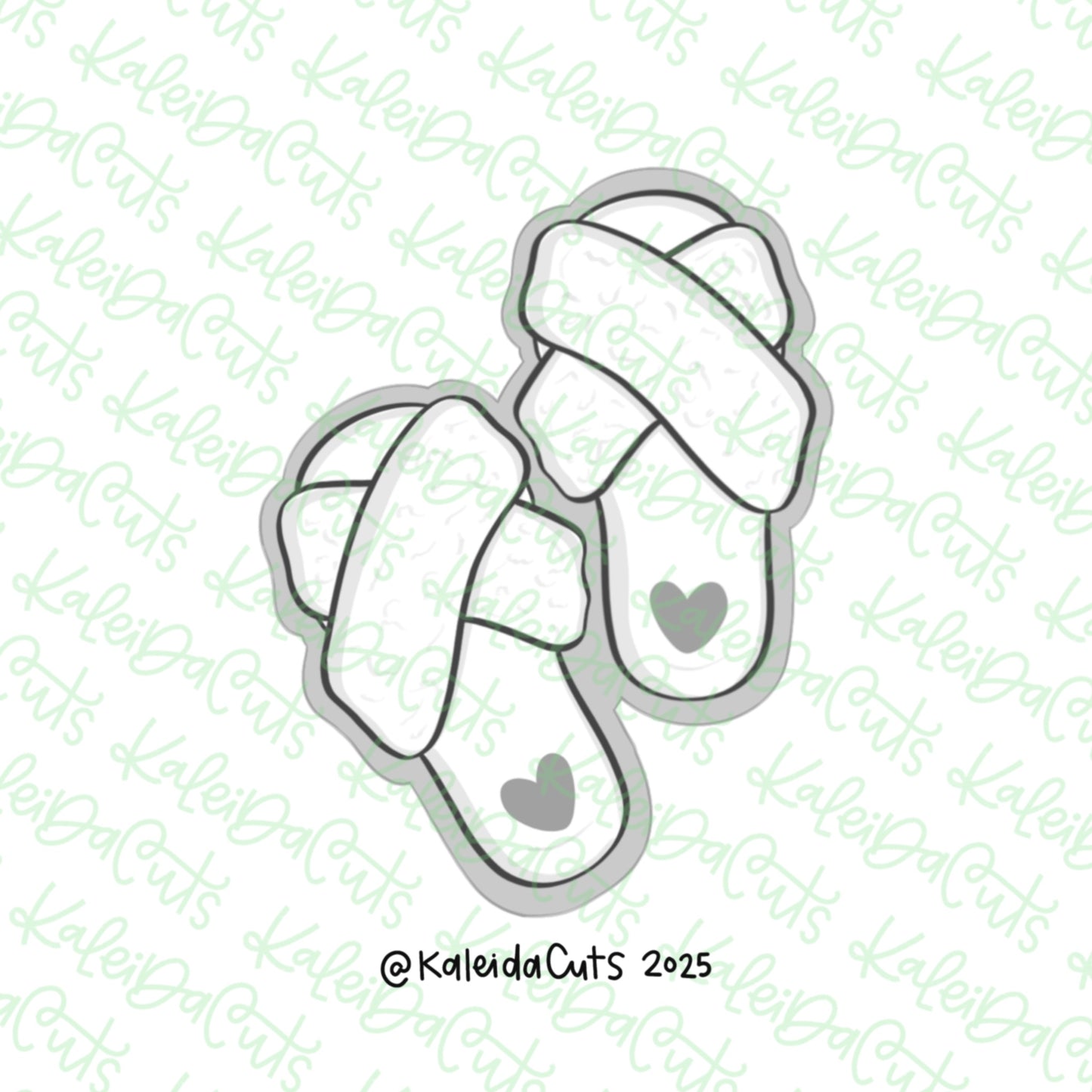 Cozy Slippers Cookie Cutter