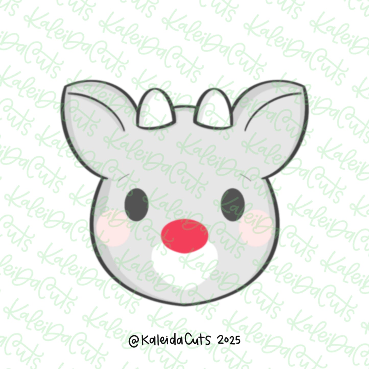 Rudolph Classic Reindeer Cookie Cutter