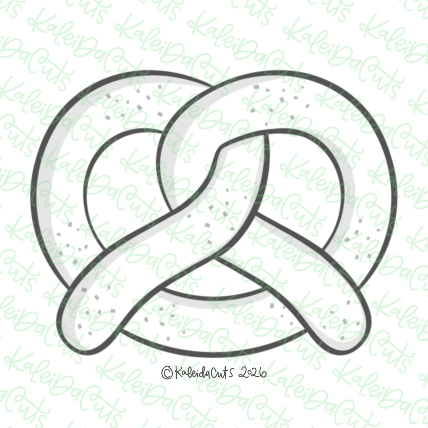 Oktoberfest Pretzel Cookie Cutter