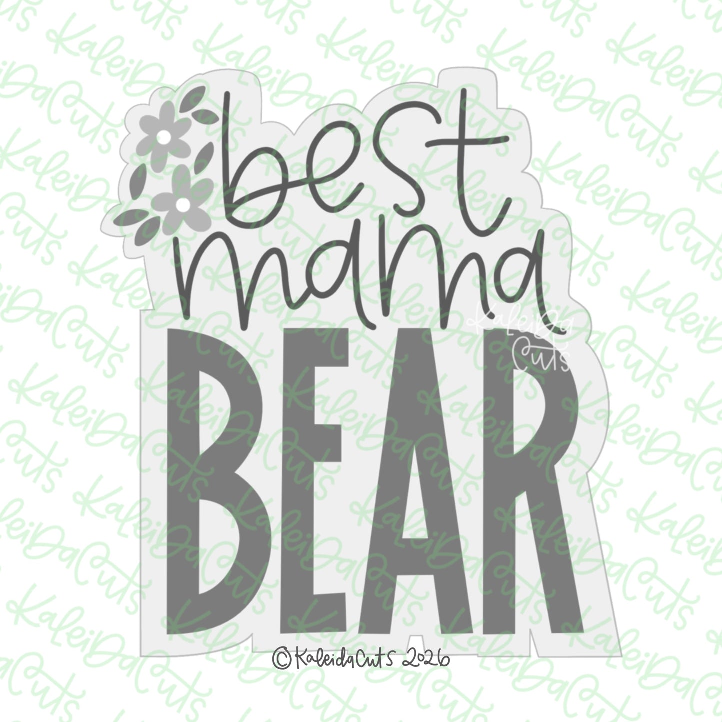 Best Mama Bear Cookie Cutter