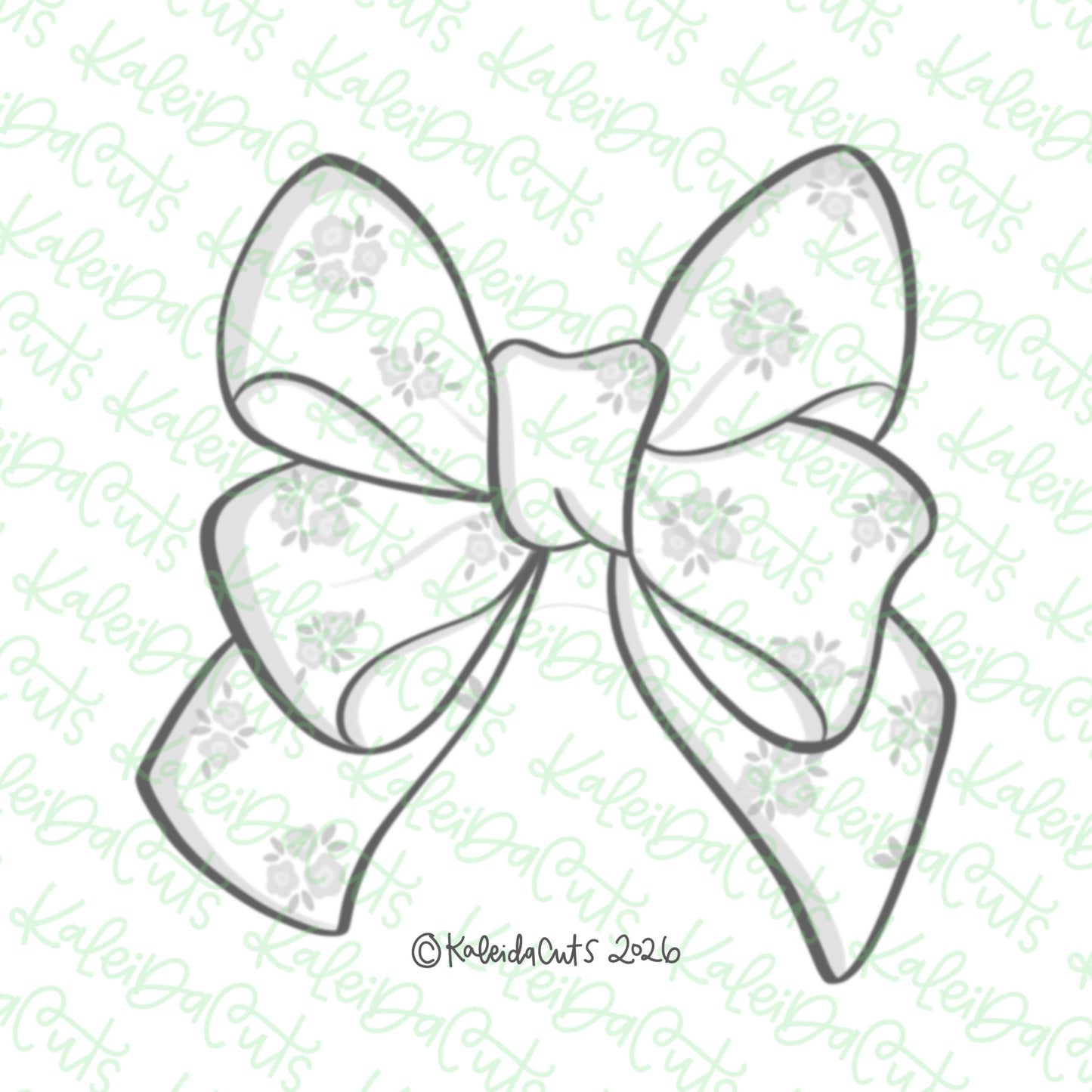 Fancy Bow Cookie Cutter