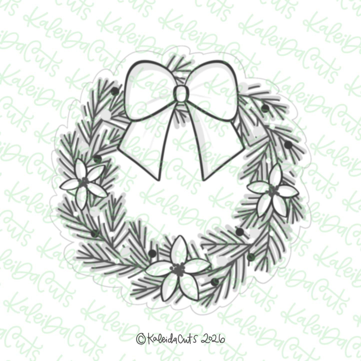 Tree Farm Wreath Cookie Cutter