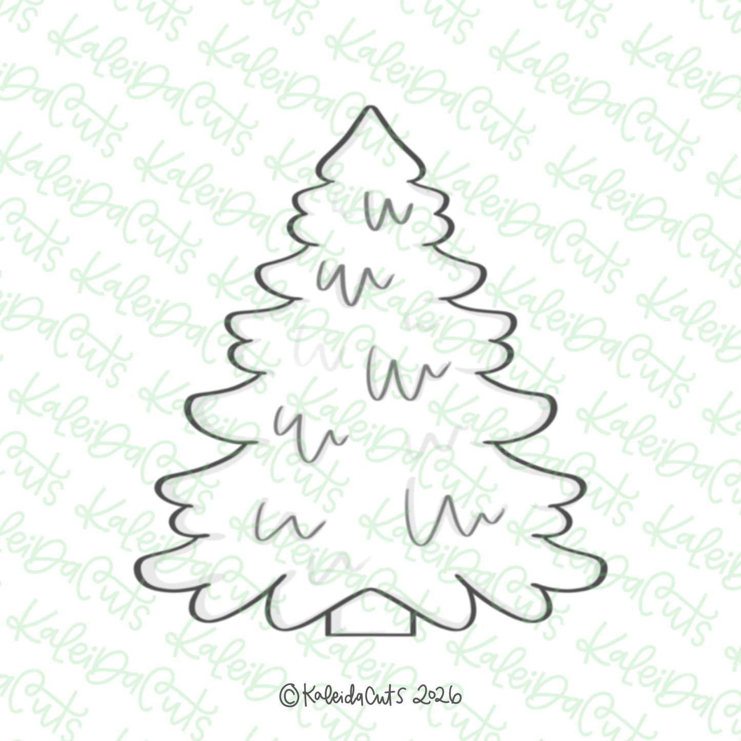 Tree Farm Spruce Cookie Cutter