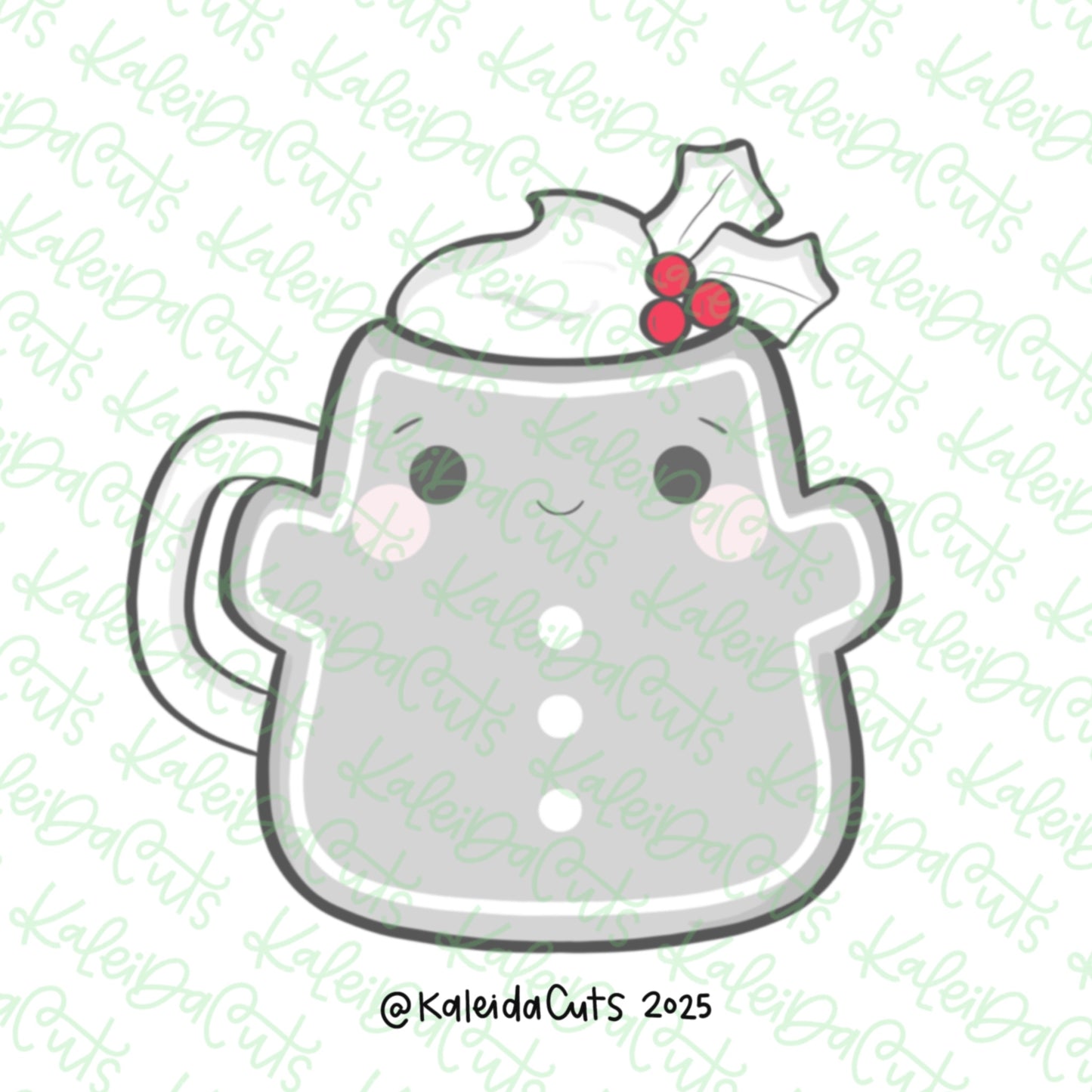 Christmas Gingy Mug Cookie Cutter