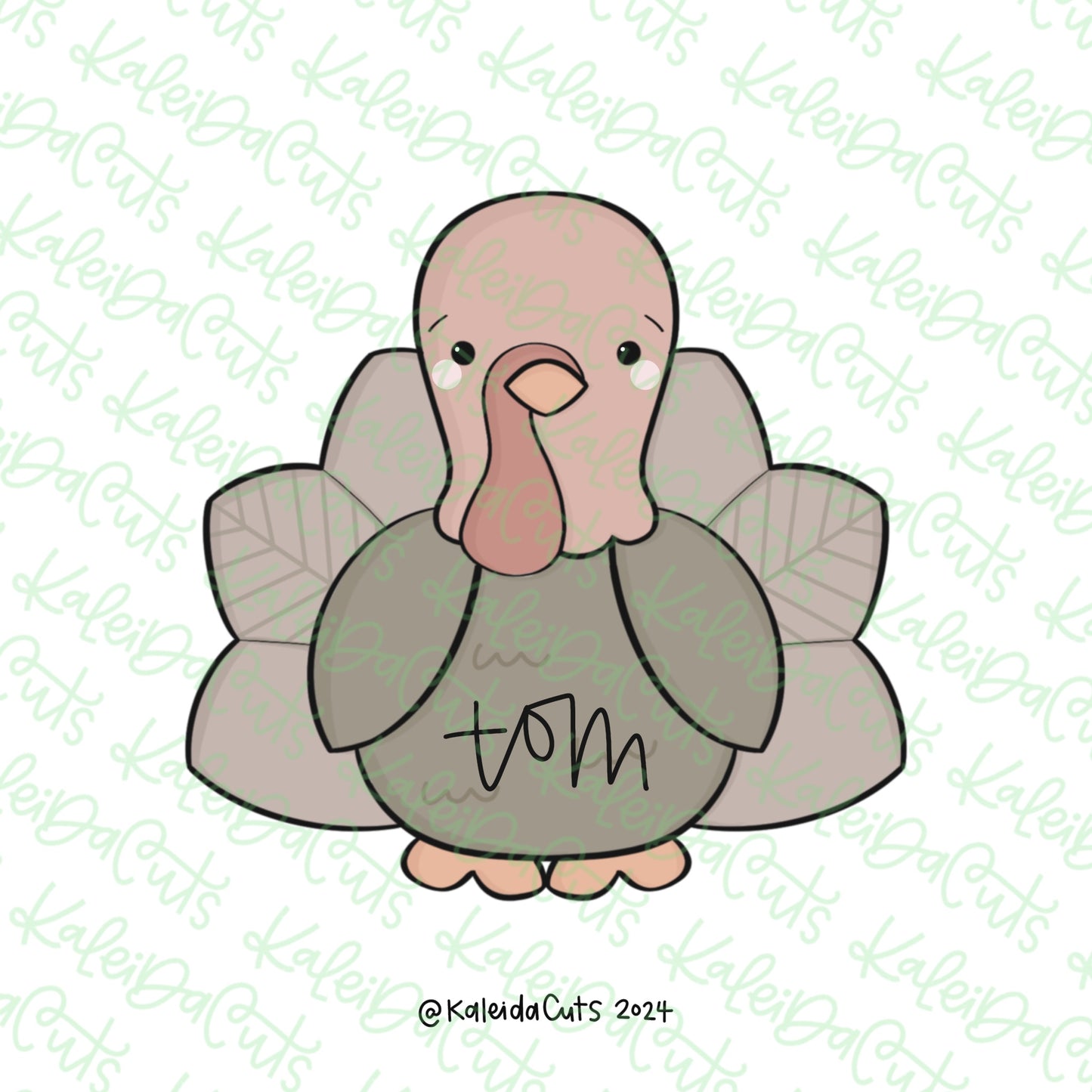 Tom Turkey Cookie Cutter