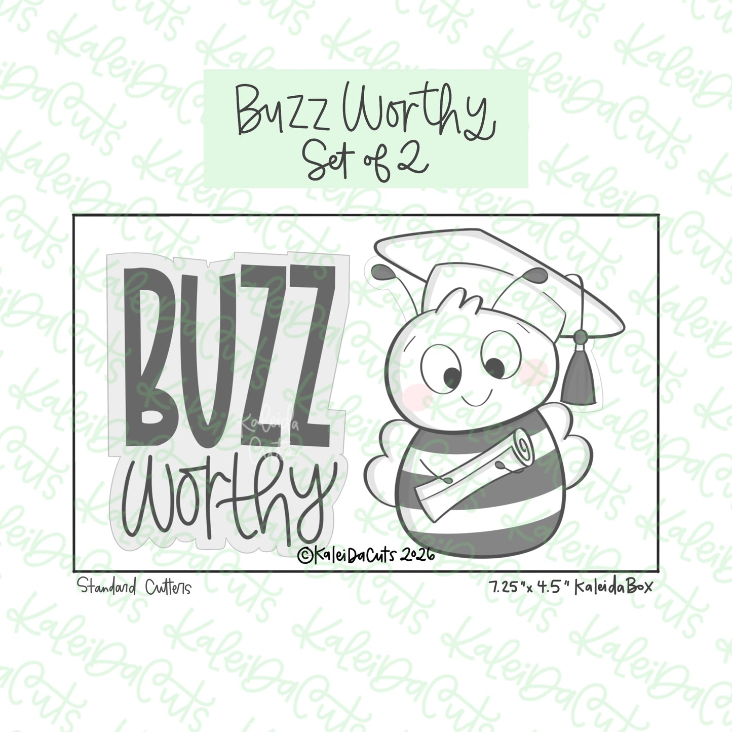 Buzz Worthy Cookie Cutters Set of 2