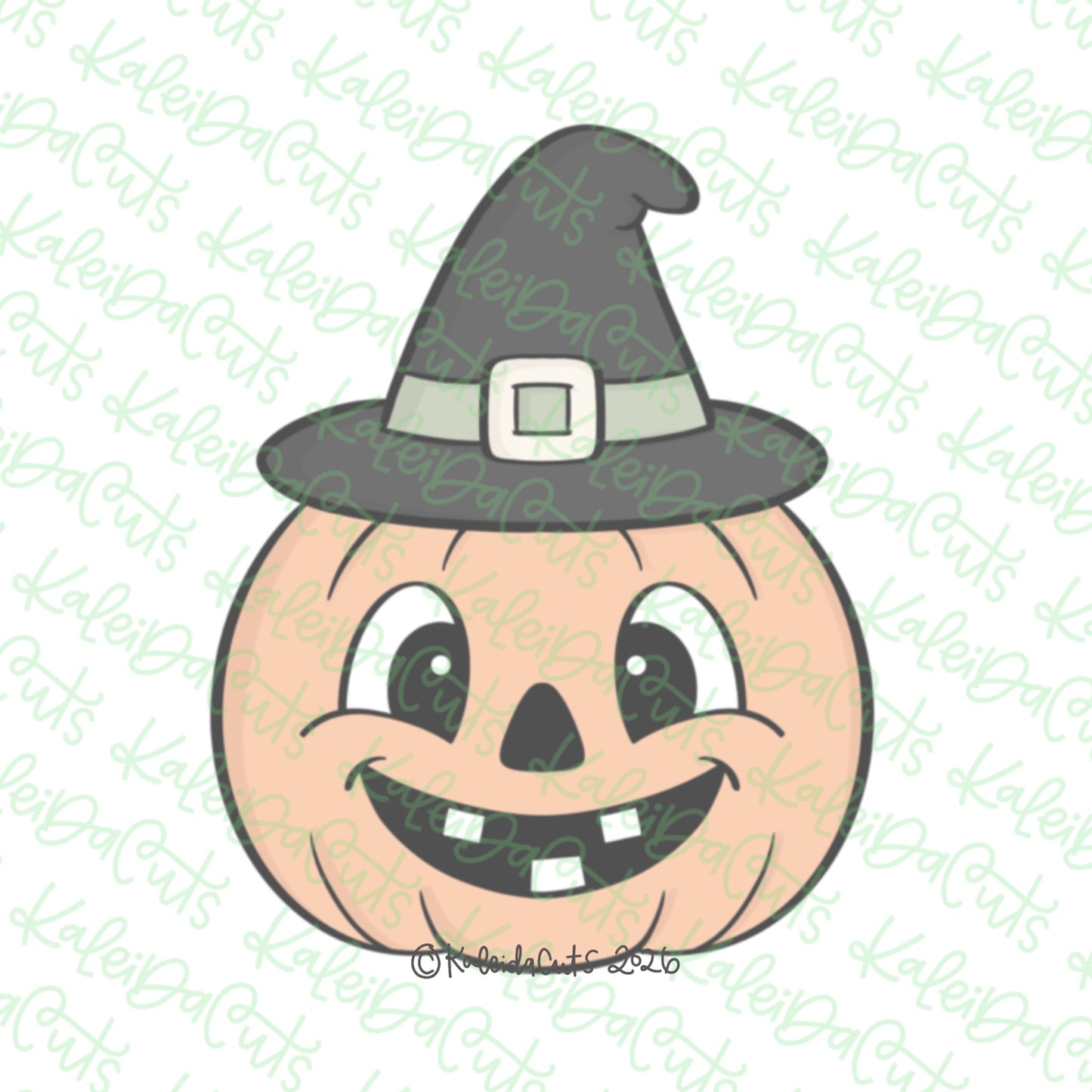 Retro Pumpkin Cookie Cutter