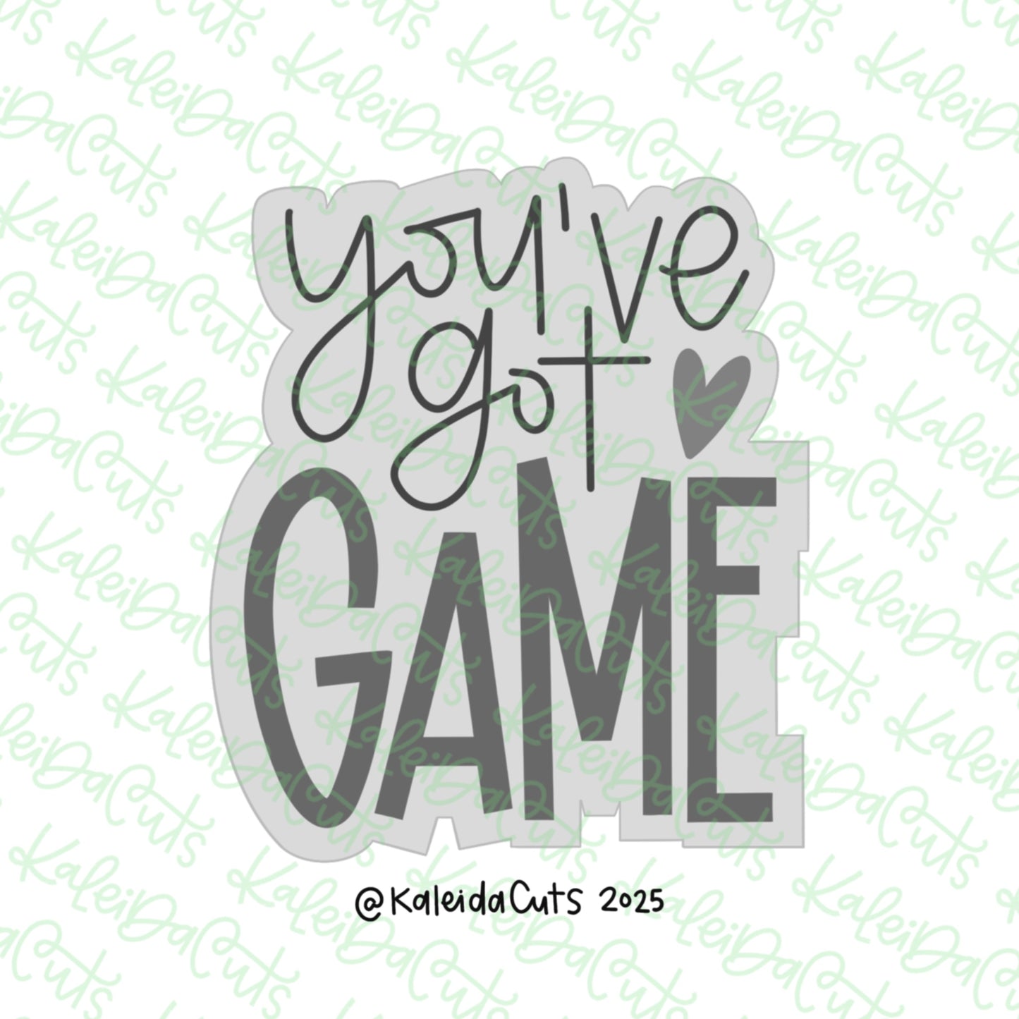 You've Got Game Cookie Cutter