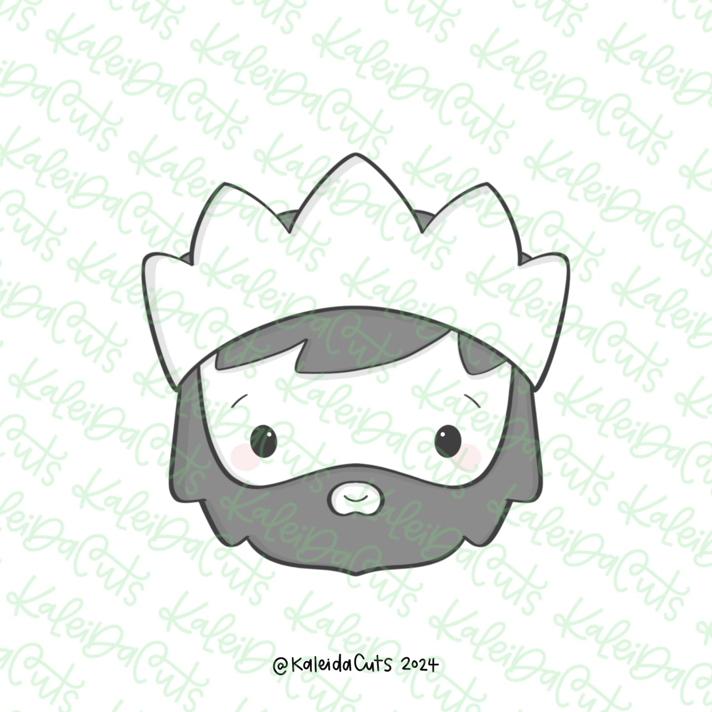 Advent King Cookie Cutter