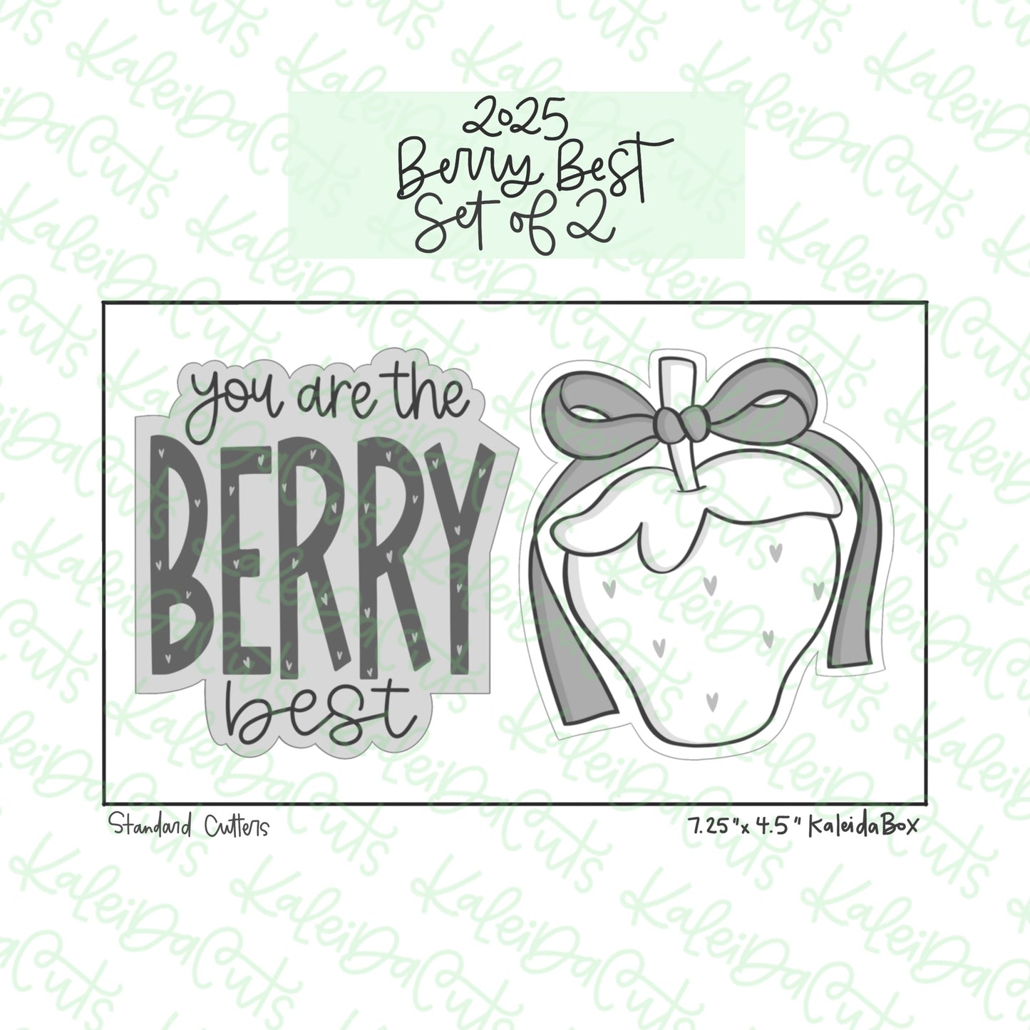 2025 Berry Best Cookie Cutter Set of 2
