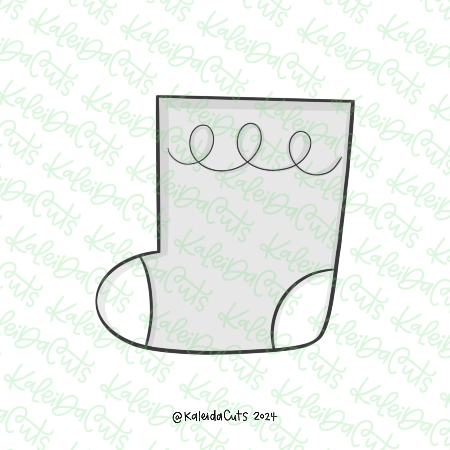 Chunky Stocking Cookie Cutter