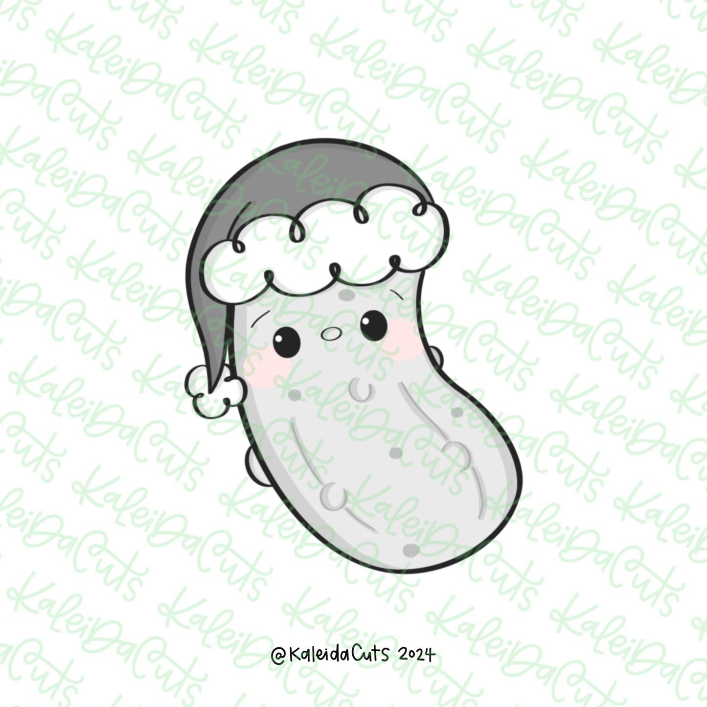 Christmas Pickle Cookie Cutter