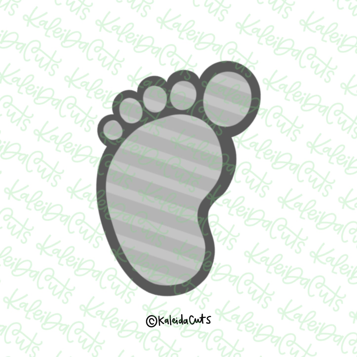 Baby Foot Cookie Cutter