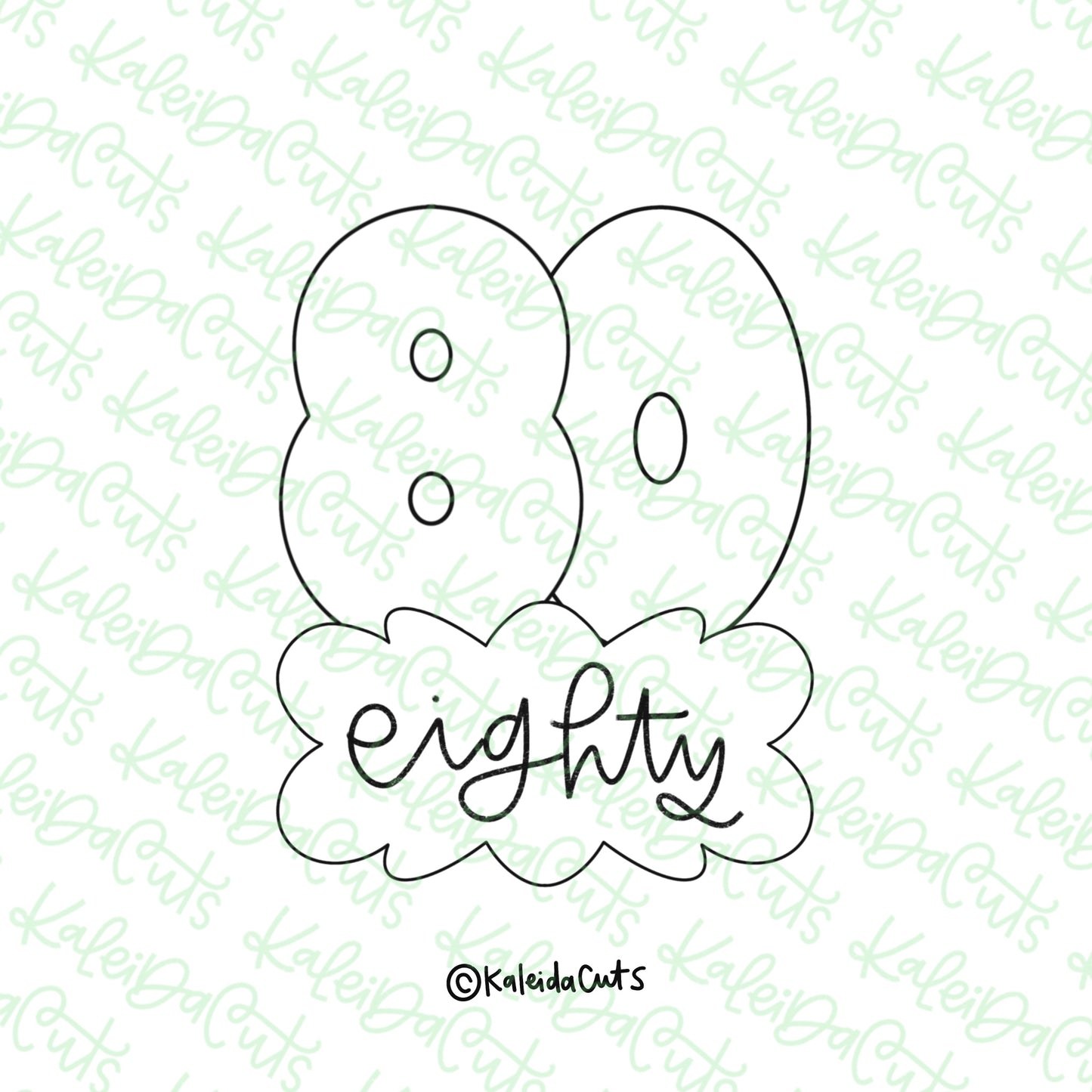 Nancy Eighty Cookie Cutter